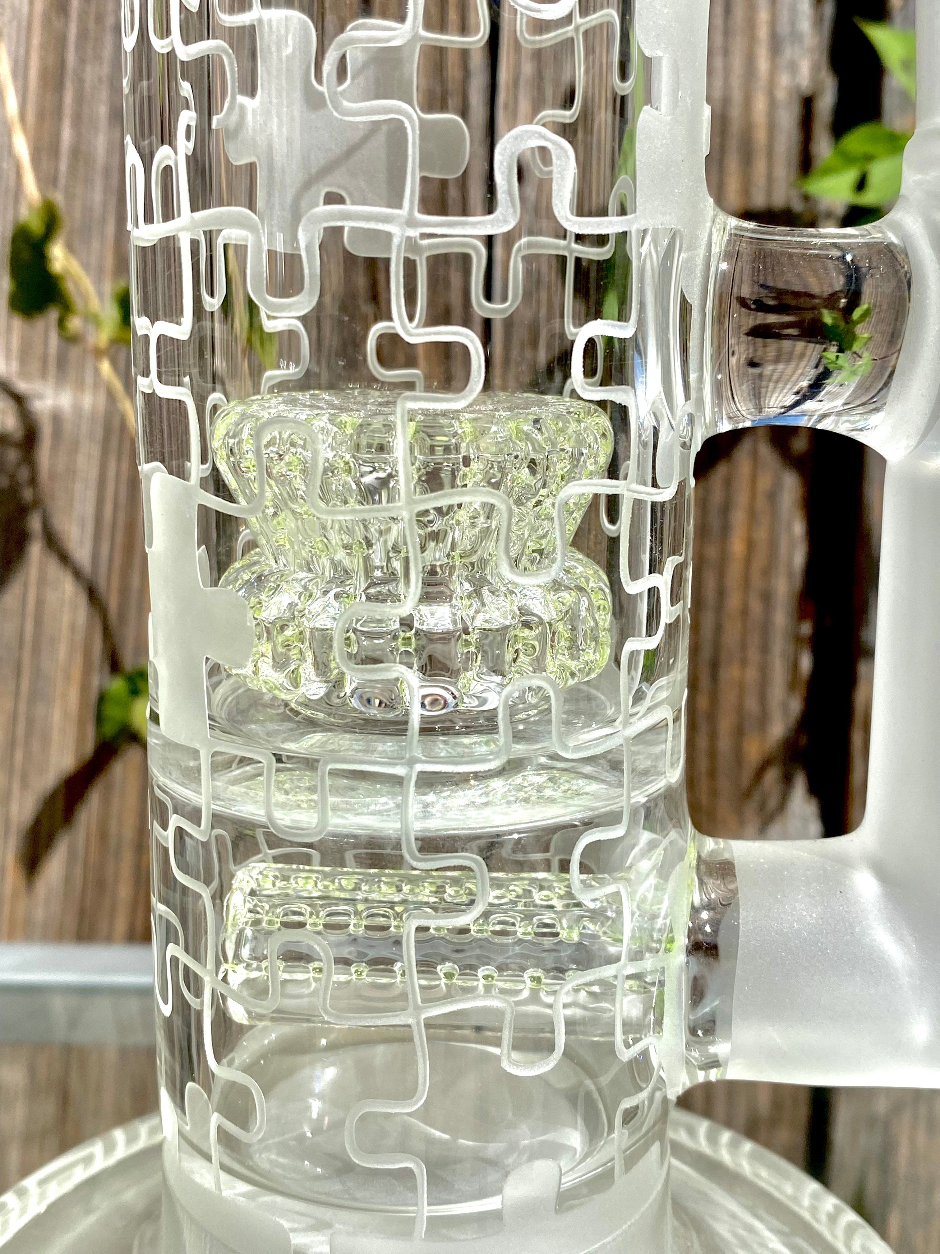 RAWLINS CUSTOM Sandblasted (By Lord Kramdar) 60mm Horizon Crown Tube w/ Extra Thick 18mm Blasted Slide