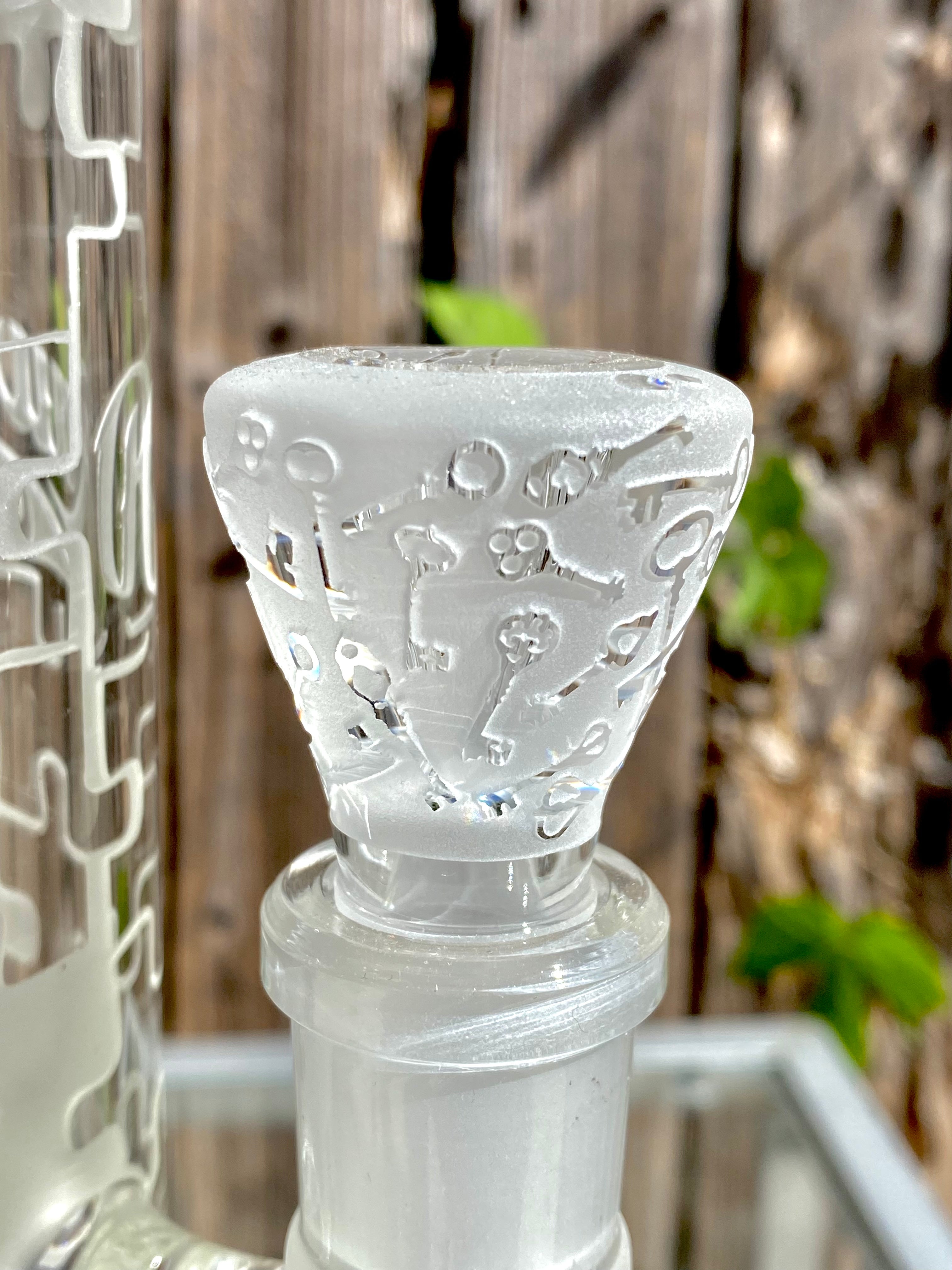 RAWLINS CUSTOM Sandblasted (By Lord Kramdar) 60mm Horizon Crown Tube w/ Extra Thick 18mm Blasted Slide