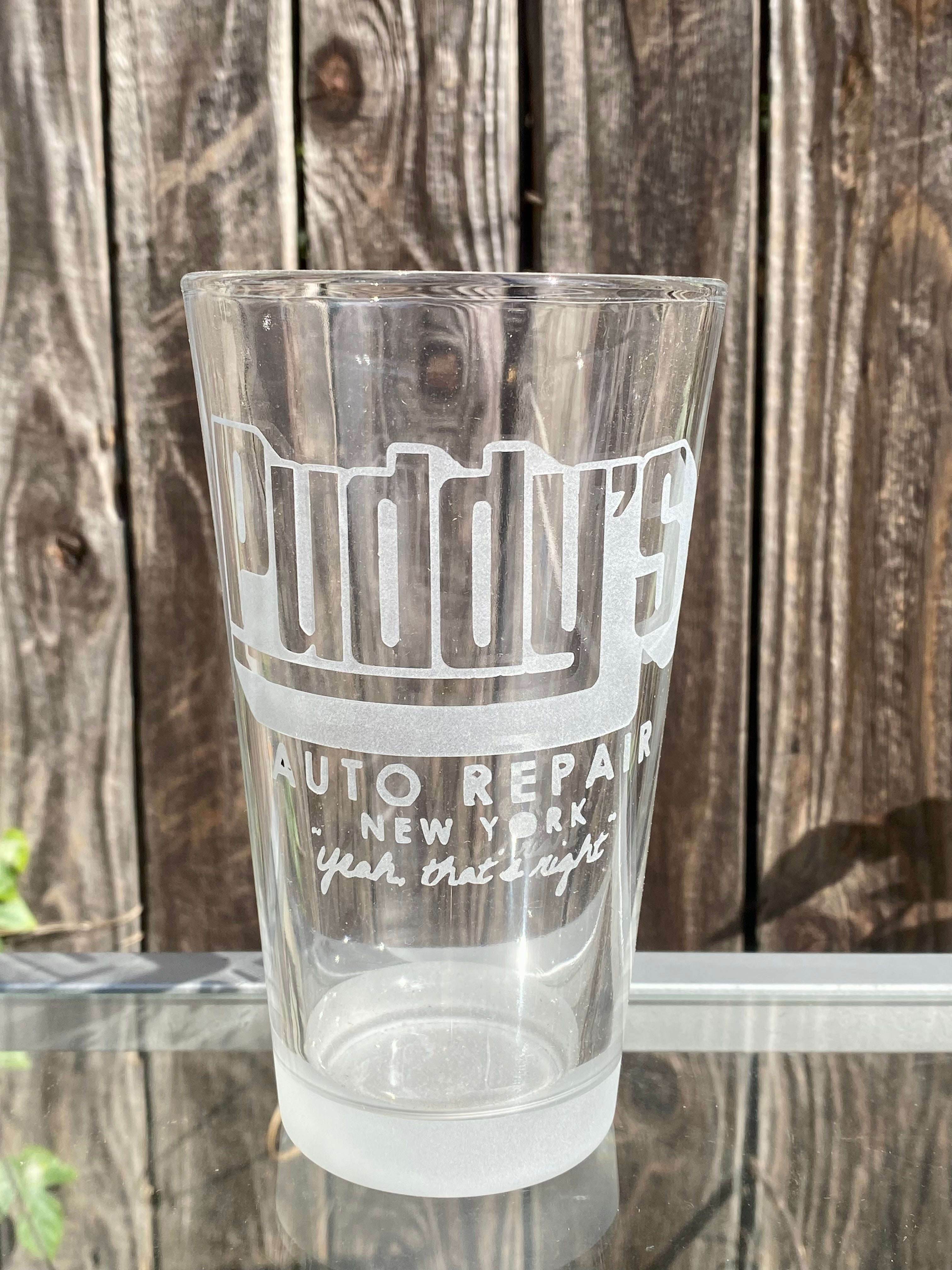 Lord Kramdar Blasted Pint Glass #3 Puddys