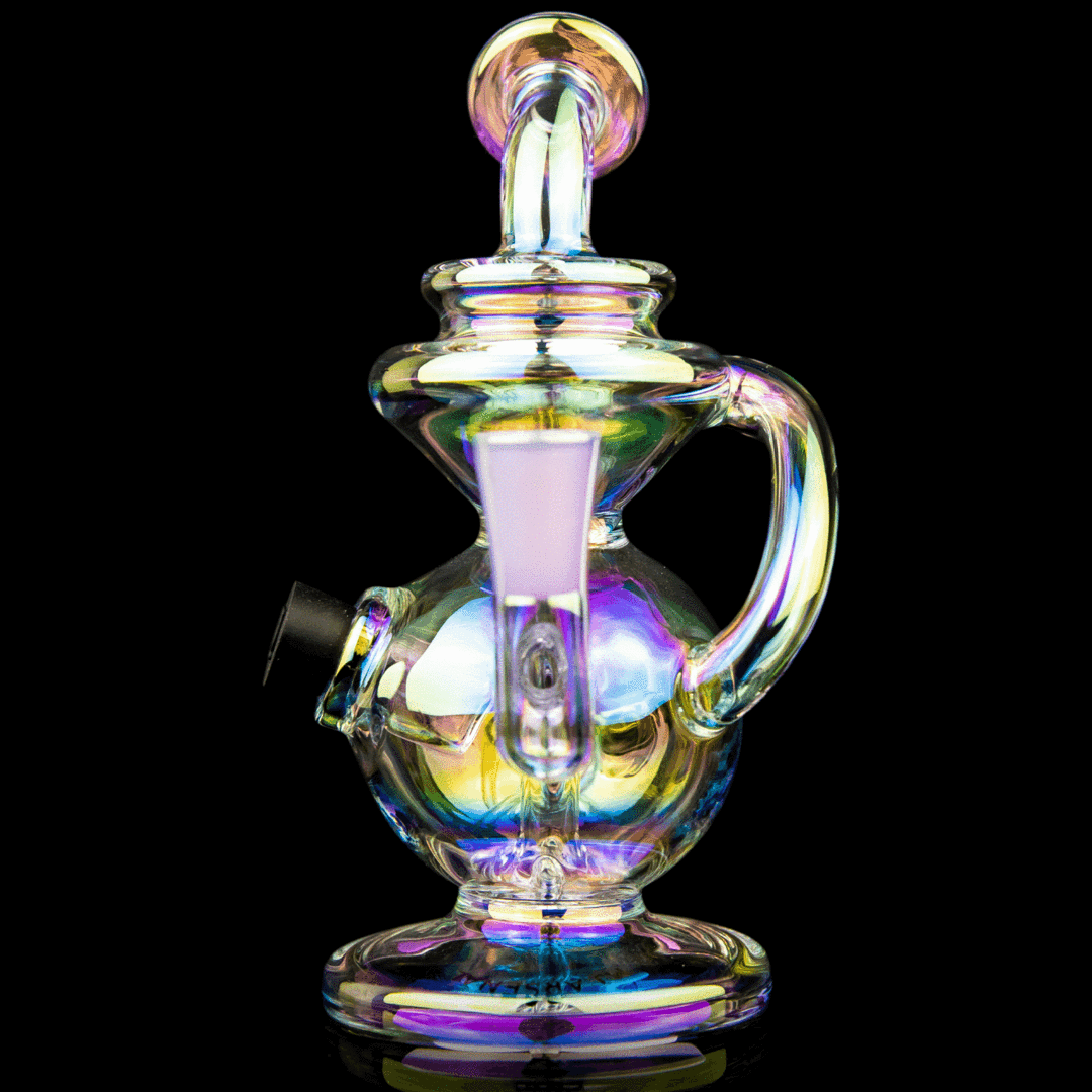 MJ Arsenal Mini Jig dab rig LE (Iriedescent) - TheSmokeyMcPotz Collection