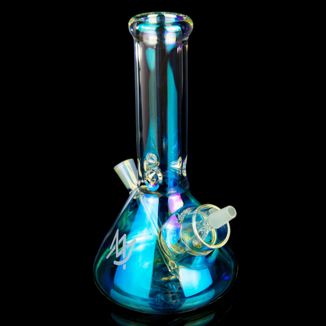 MJ Arsenal Cache - Mini Water Pipe LE (Iriedescent) - TheSmokeyMcPotz Collection