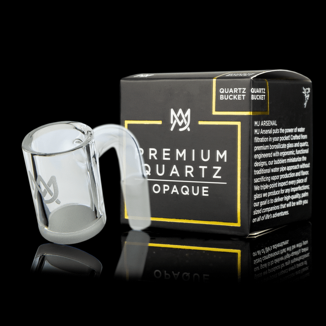 MJ Arsenal Premium Full Weld Opaque Quartz Banger - TheSmokeyMcPotz Collection 