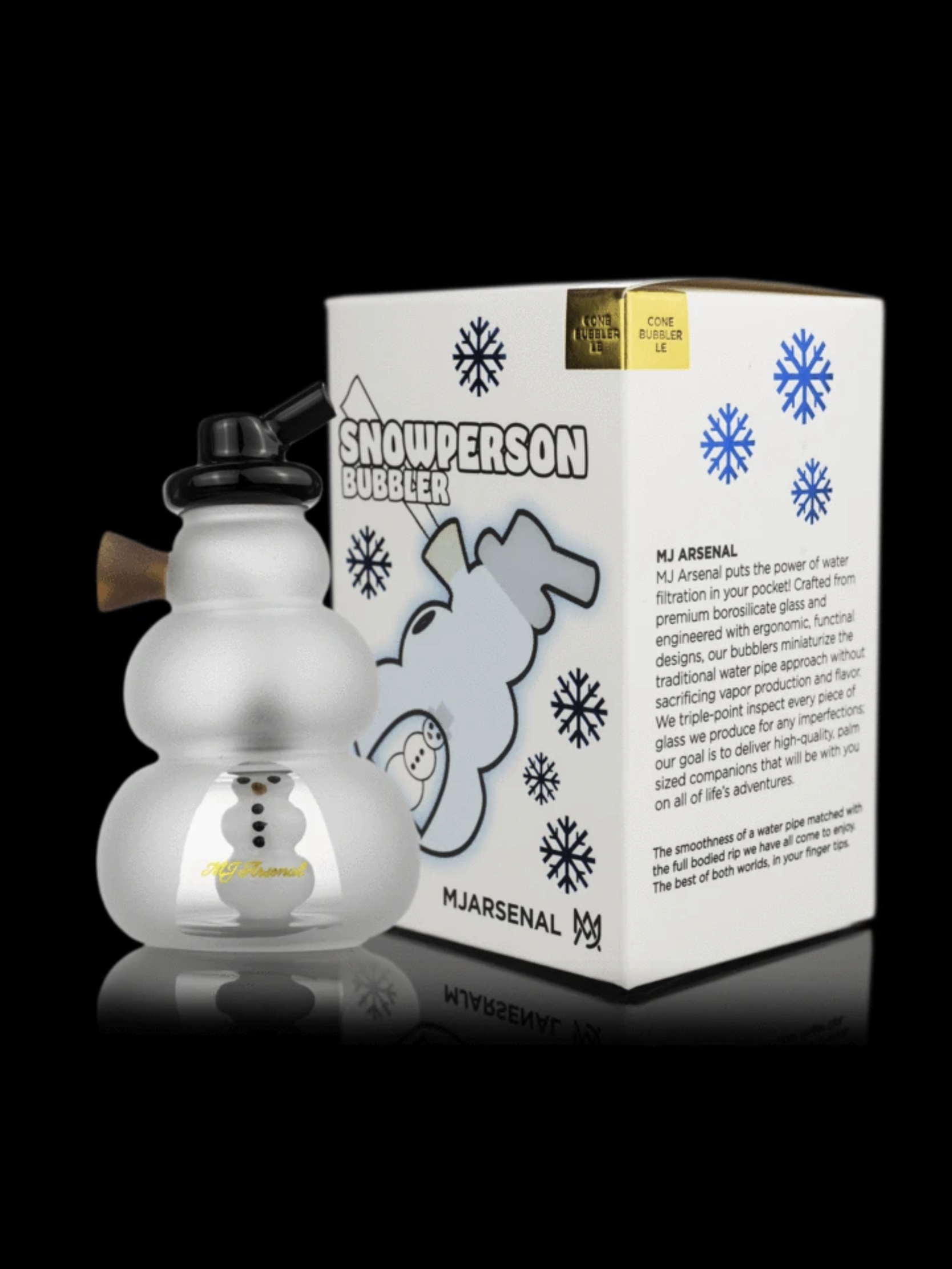 MJ Arsenal Snowperson Blunt Bubbler - LE
