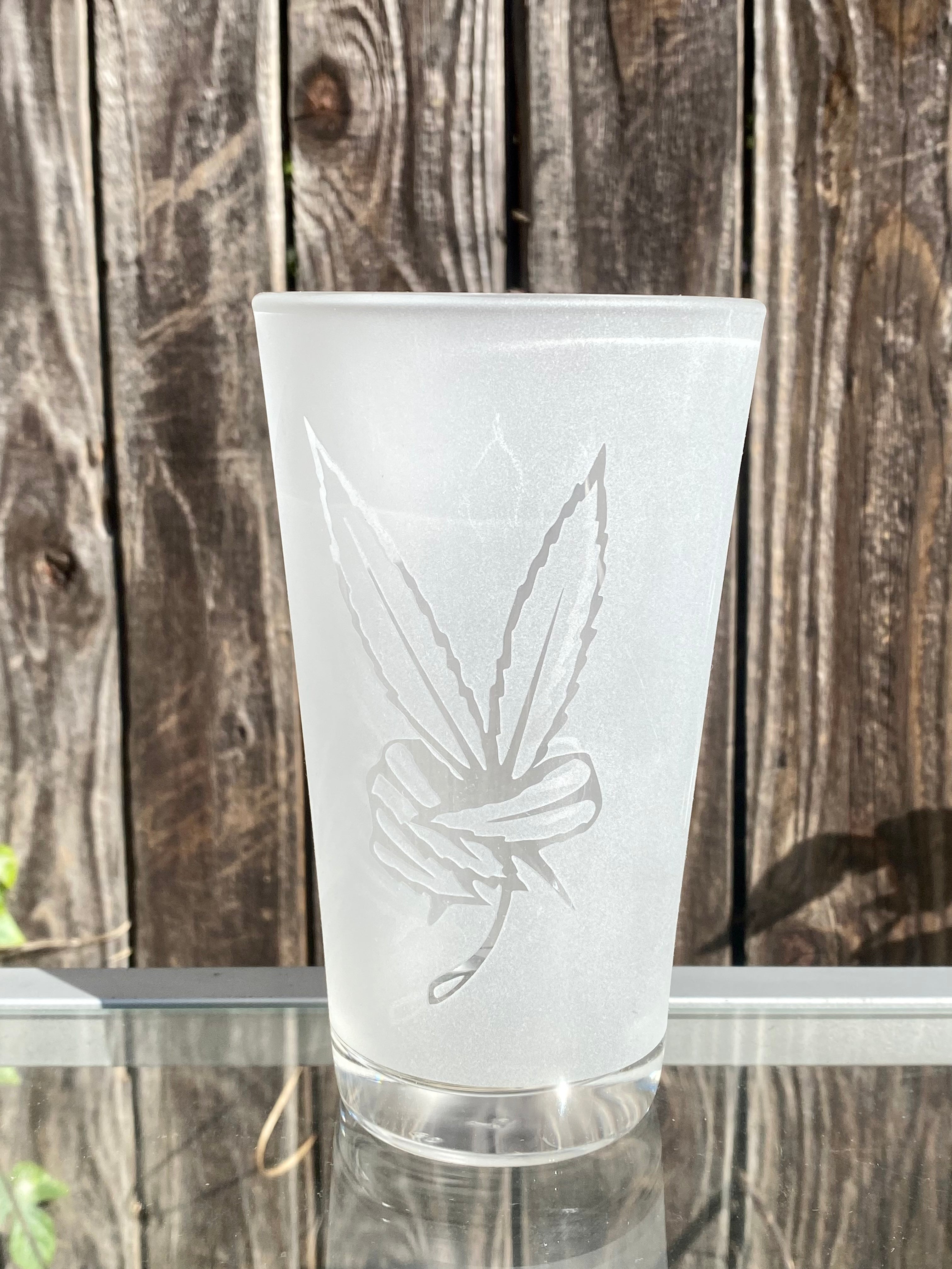 Lord Kramdar Blasted Pint Glass #7