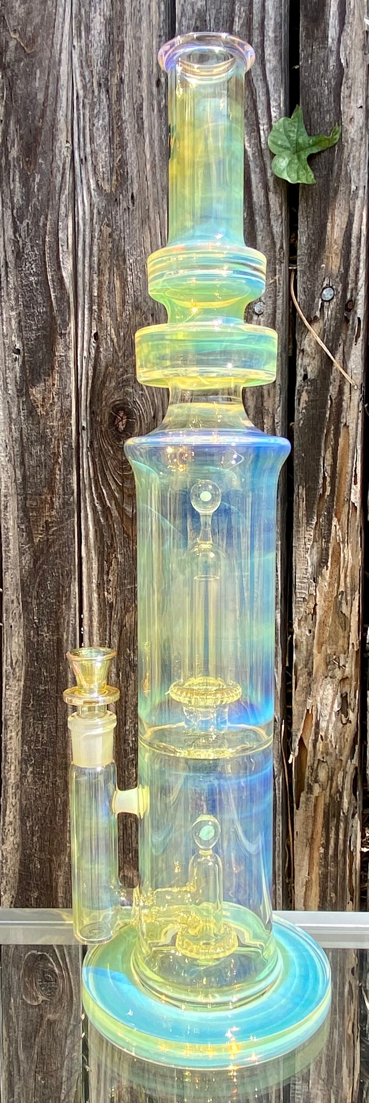Sky Glass Silver Fumed Neutrino Straight Tube