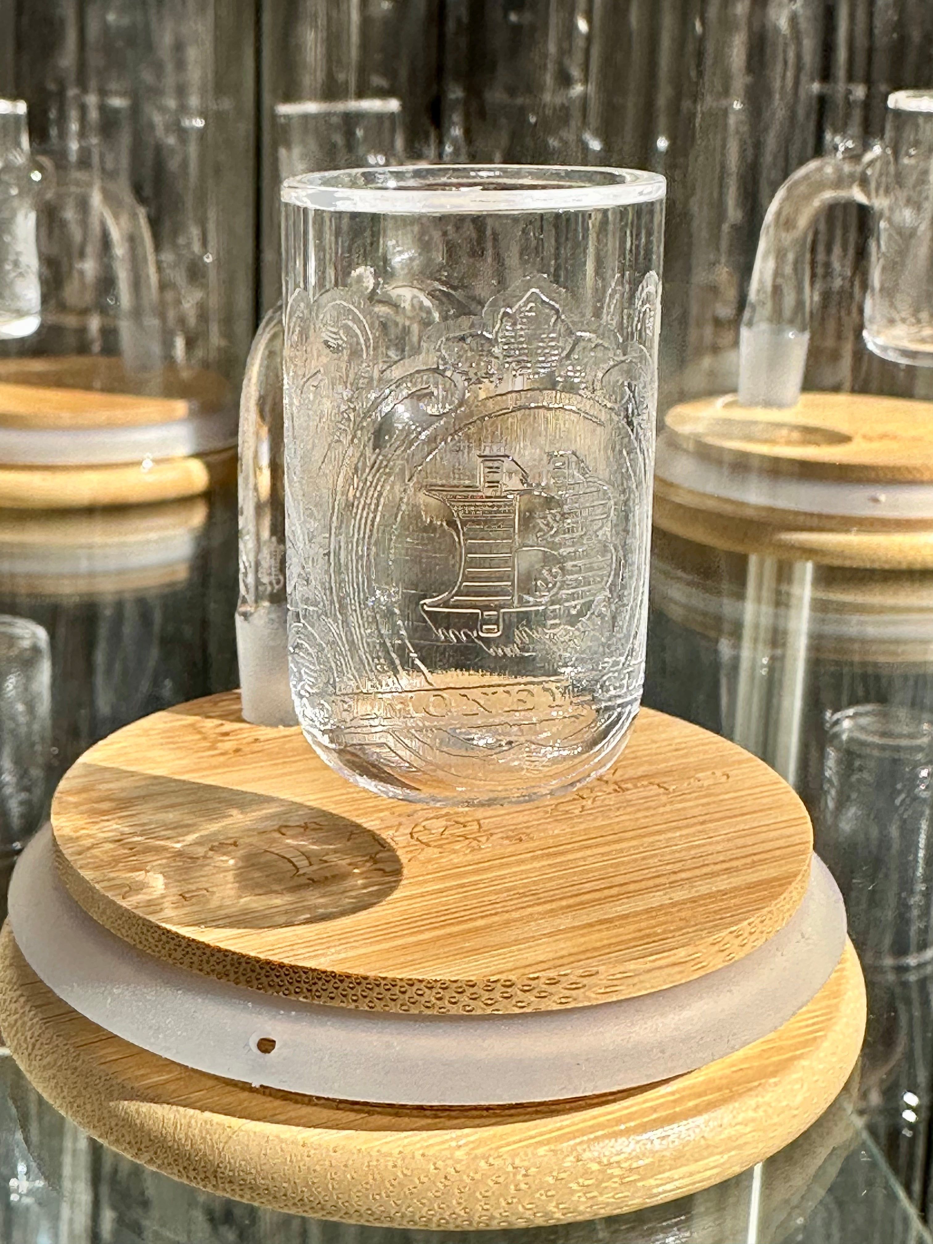 Long Island Quartz Official B-Money Etched Banger – Artist Series – 10mm 90* 30mm