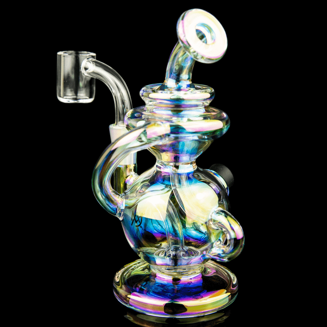 MJ Arsenal Mini Jig dab rig LE (Iriedescent) - TheSmokeyMcPotz Collection