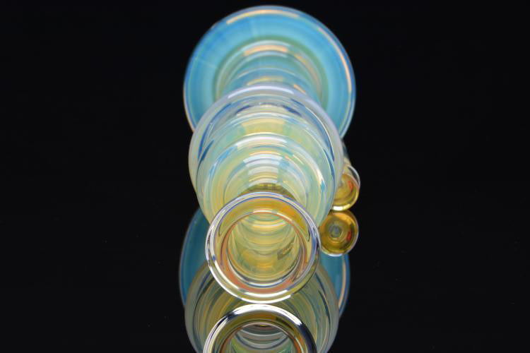 Sky Glass Silver Fumed Neutrino Straight Tube