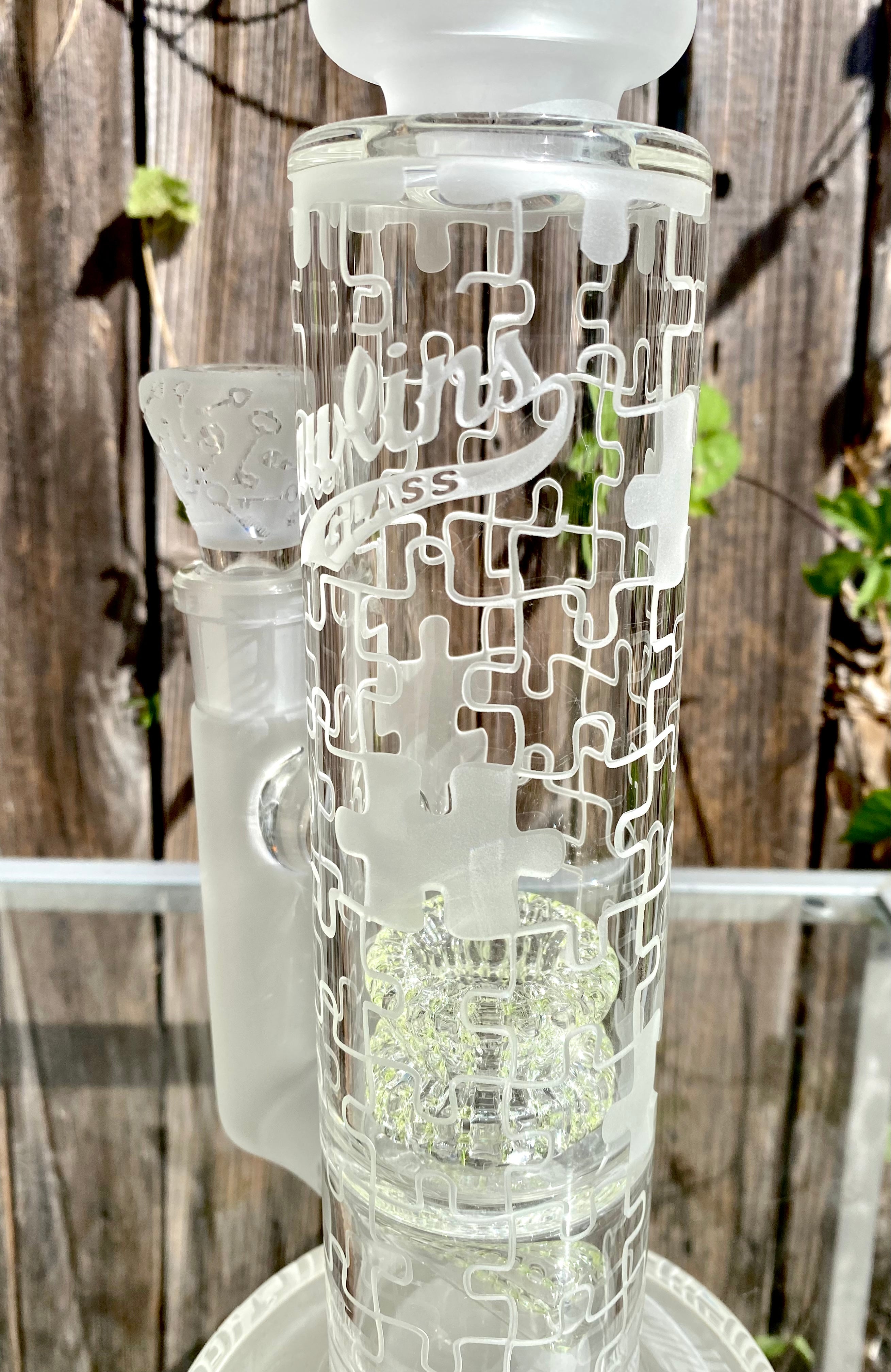 RAWLINS CUSTOM Sandblasted (By Lord Kramdar) 60mm Horizon Crown Tube w/ Extra Thick 18mm Blasted Slide