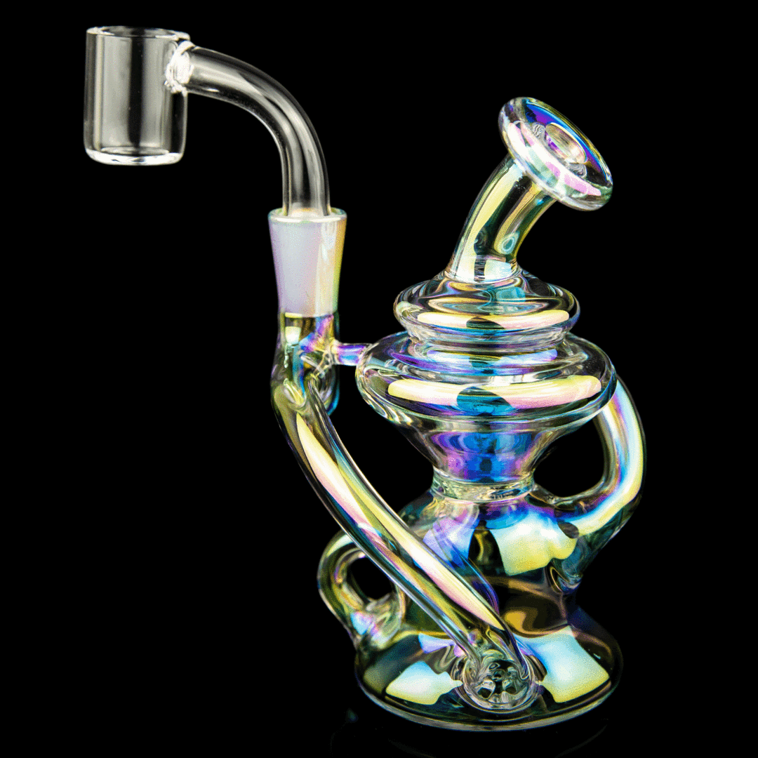 MJ Arsenal Hydra Mini Rig LE (Iriedescent) - TheSmokeyMcPotz Collection