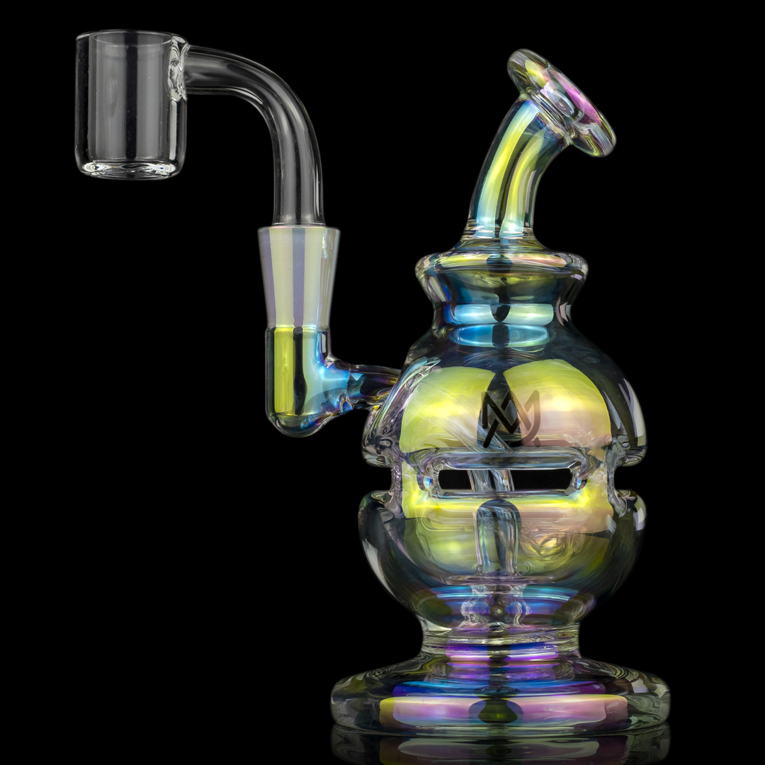 MJ Arsenal Royale Mini Dab Rig LE (Iriedescent) - TheSmokeyMcPotz Collection