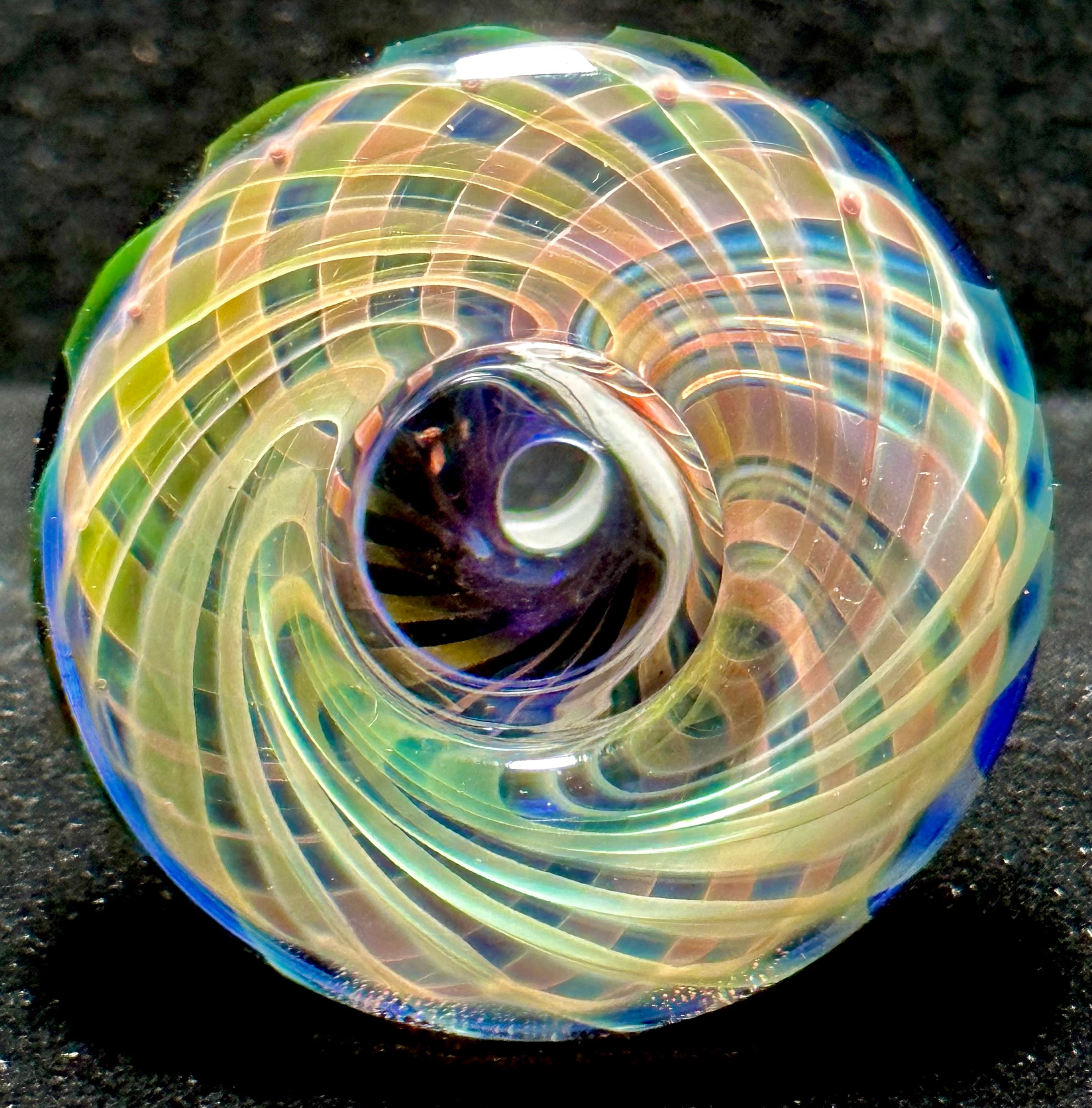 Jhanny Rise Fumed Disc Bowl 14mm