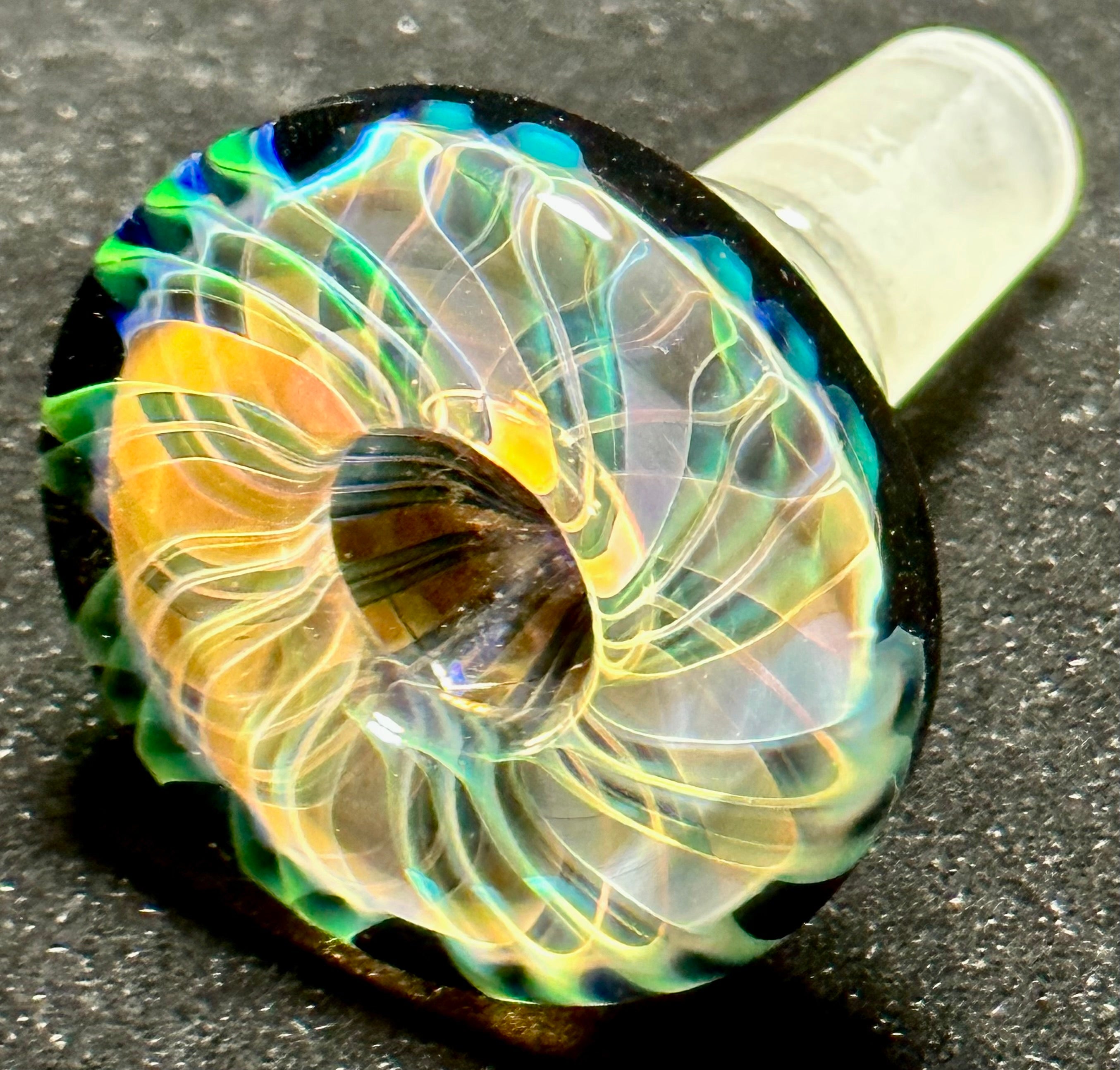 Jhanny Rise Fumed Disc Bowl 14mm #5