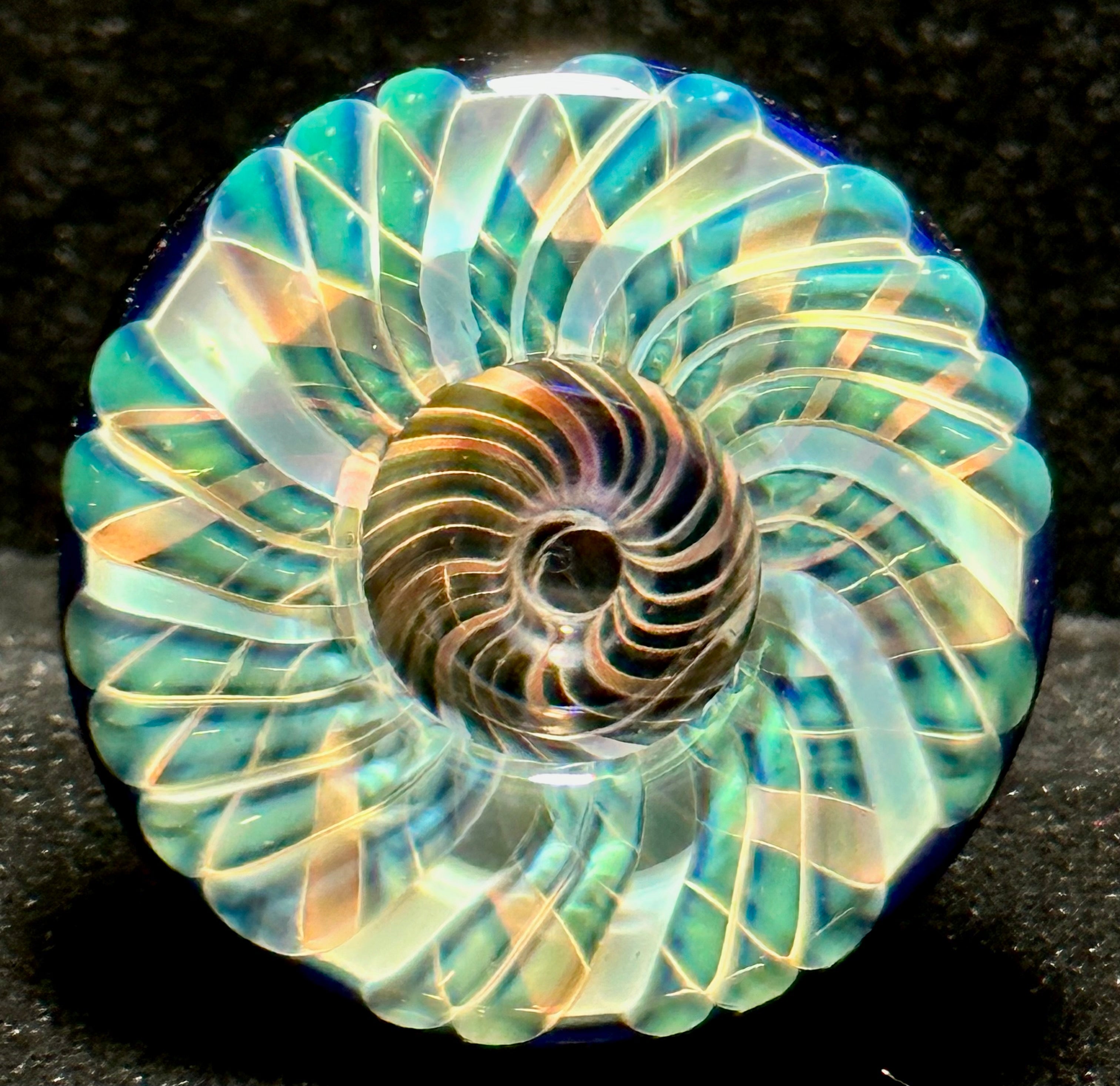 Jhanny Rise Fumed Disc Bowl 14mm