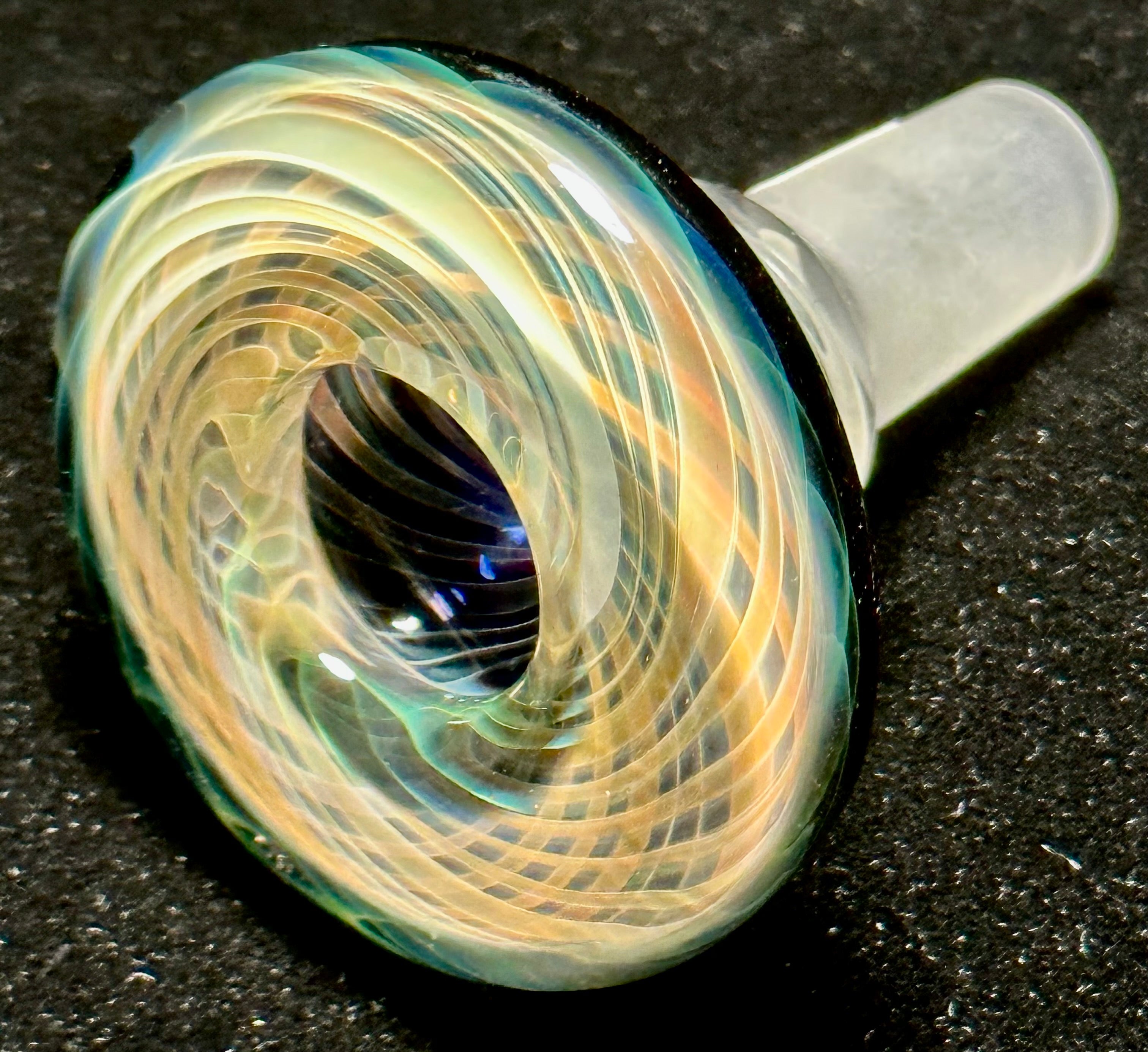 Jhanny Rise Fumed Disc Bowl 14mm #3