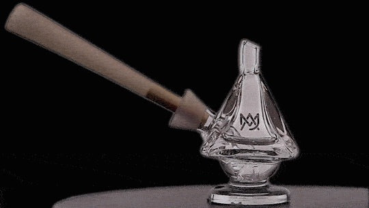 MJ Arsenal The King Toke Joint/Blunt Bubbler - TheSmokeyMcPotz Collection