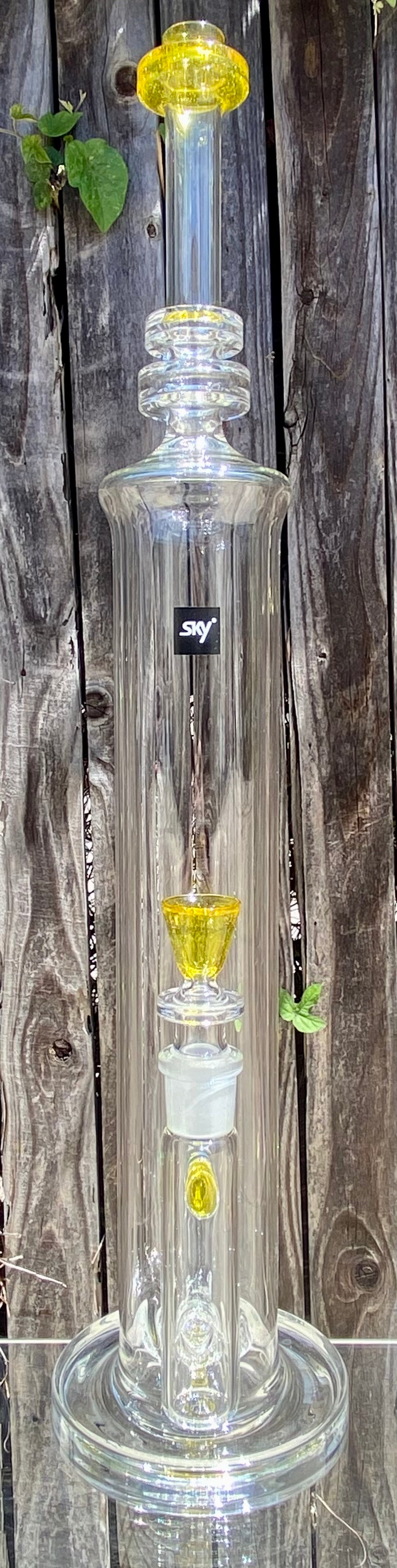 Sky Glass Terps Accented Double Eclipse 18”