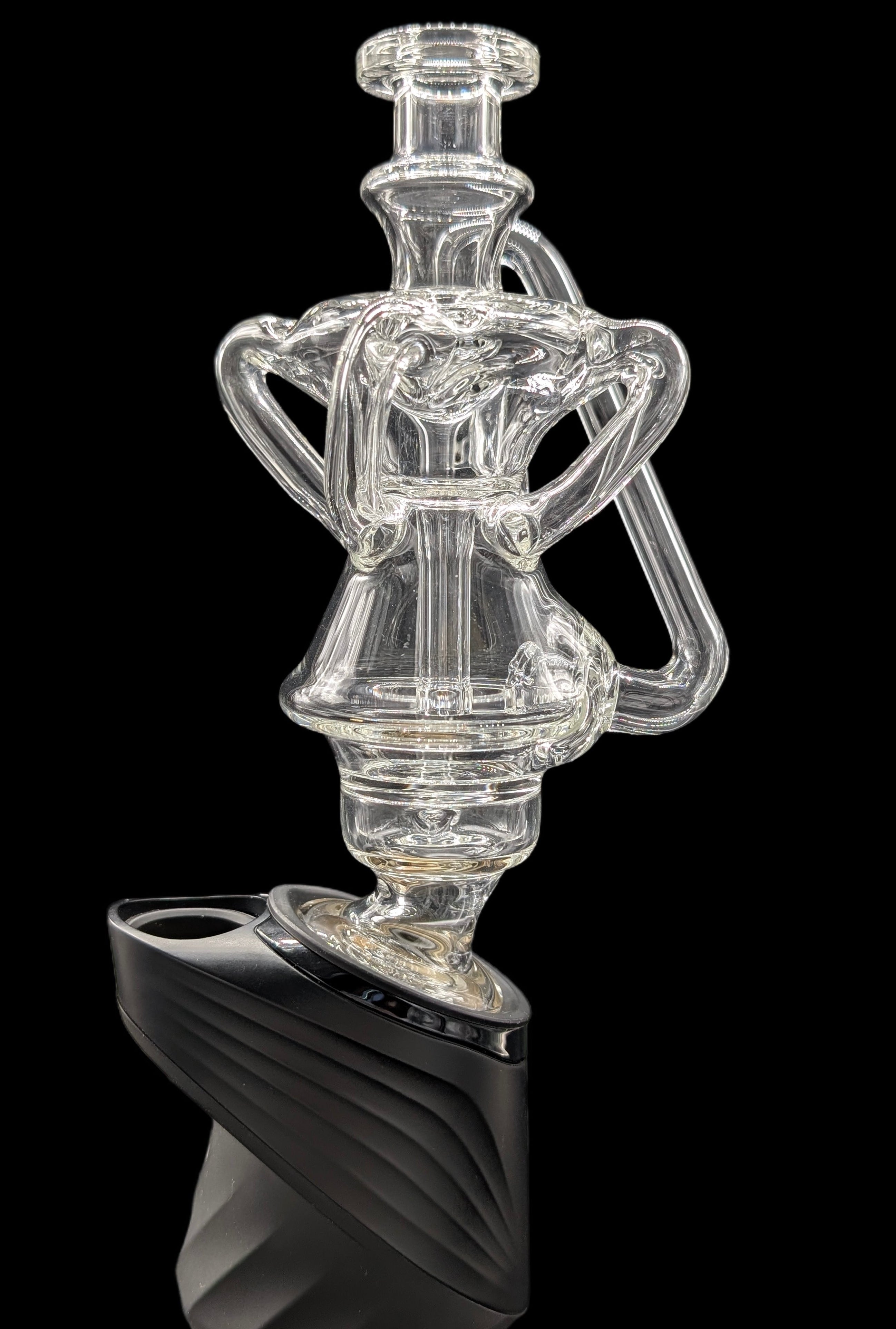 PSG Glass AKA Kosher Glass Clear XL QuadCycler Puffco Peak Top