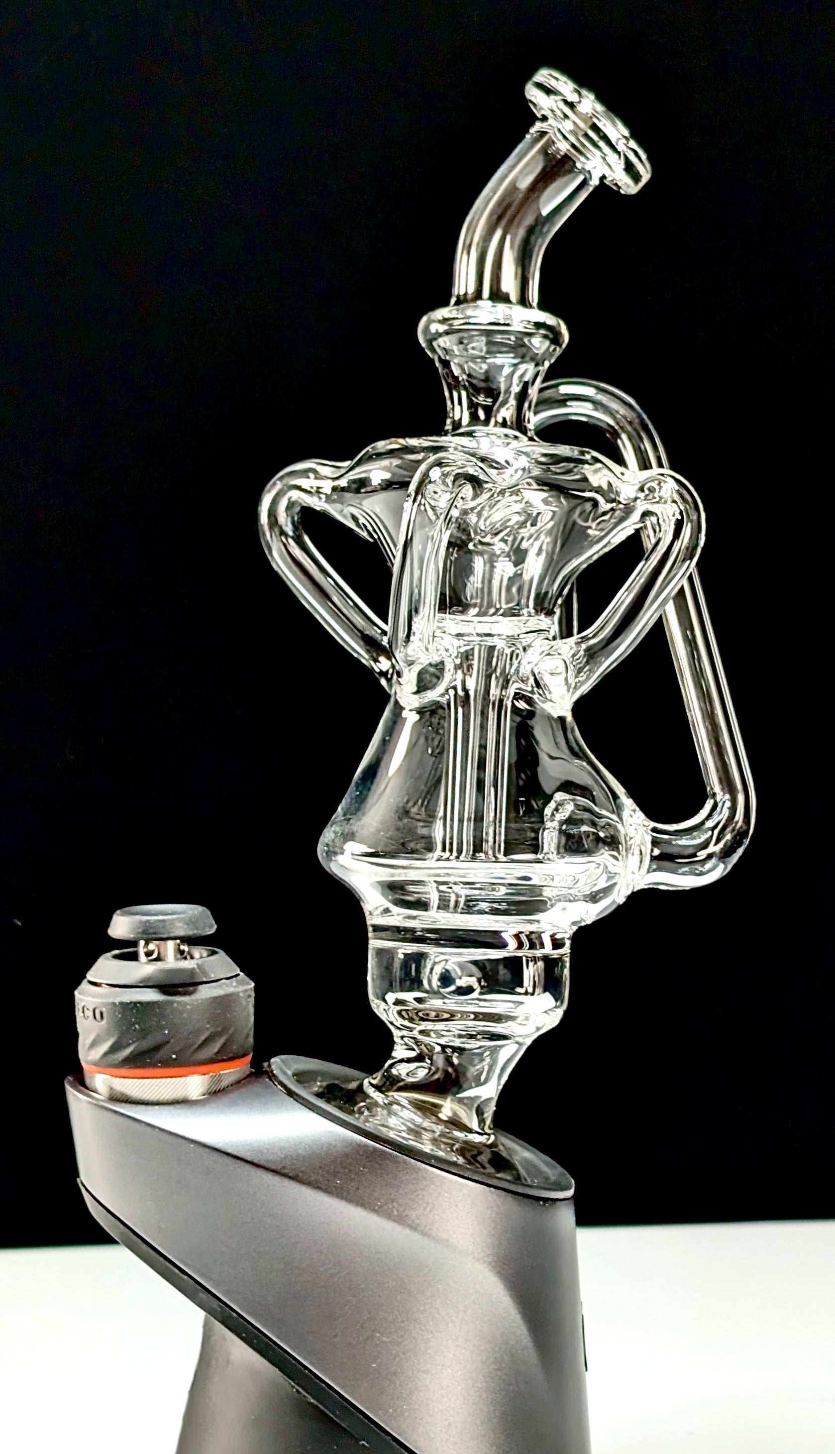 Kosher Glass Mini QuadCycler Puffco Peak Top