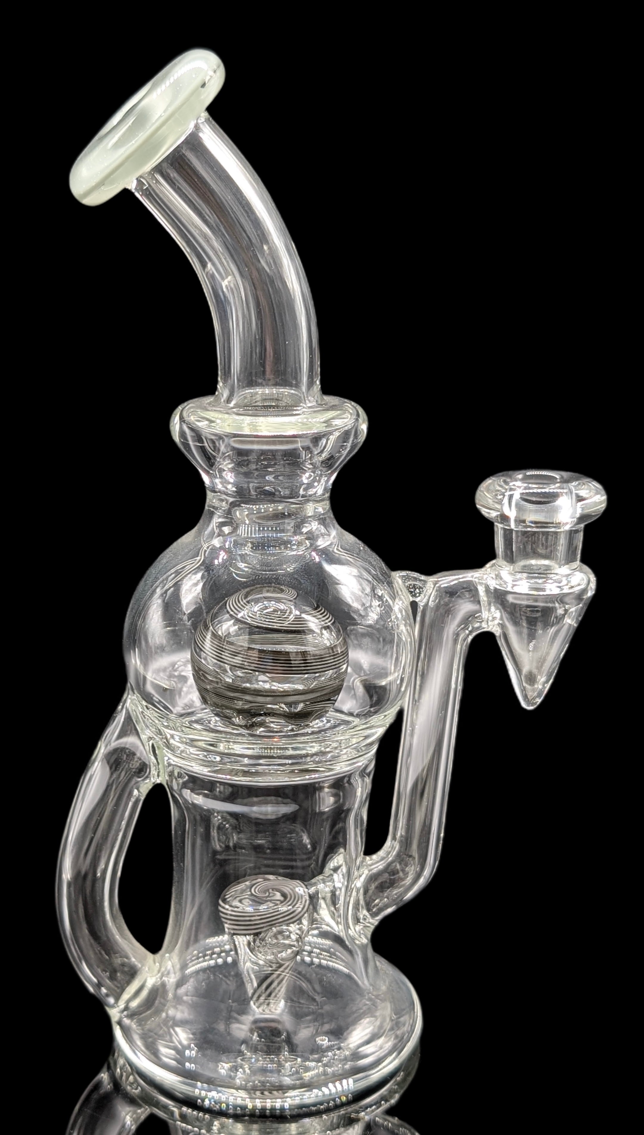 Tube Sock Glass Hustle Brain Bubbler Ball Blooper Rig