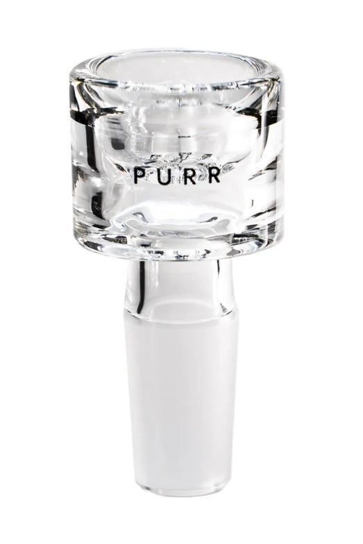 Purr Glass 14MM DOUBLE CHAMBER BUBBLER