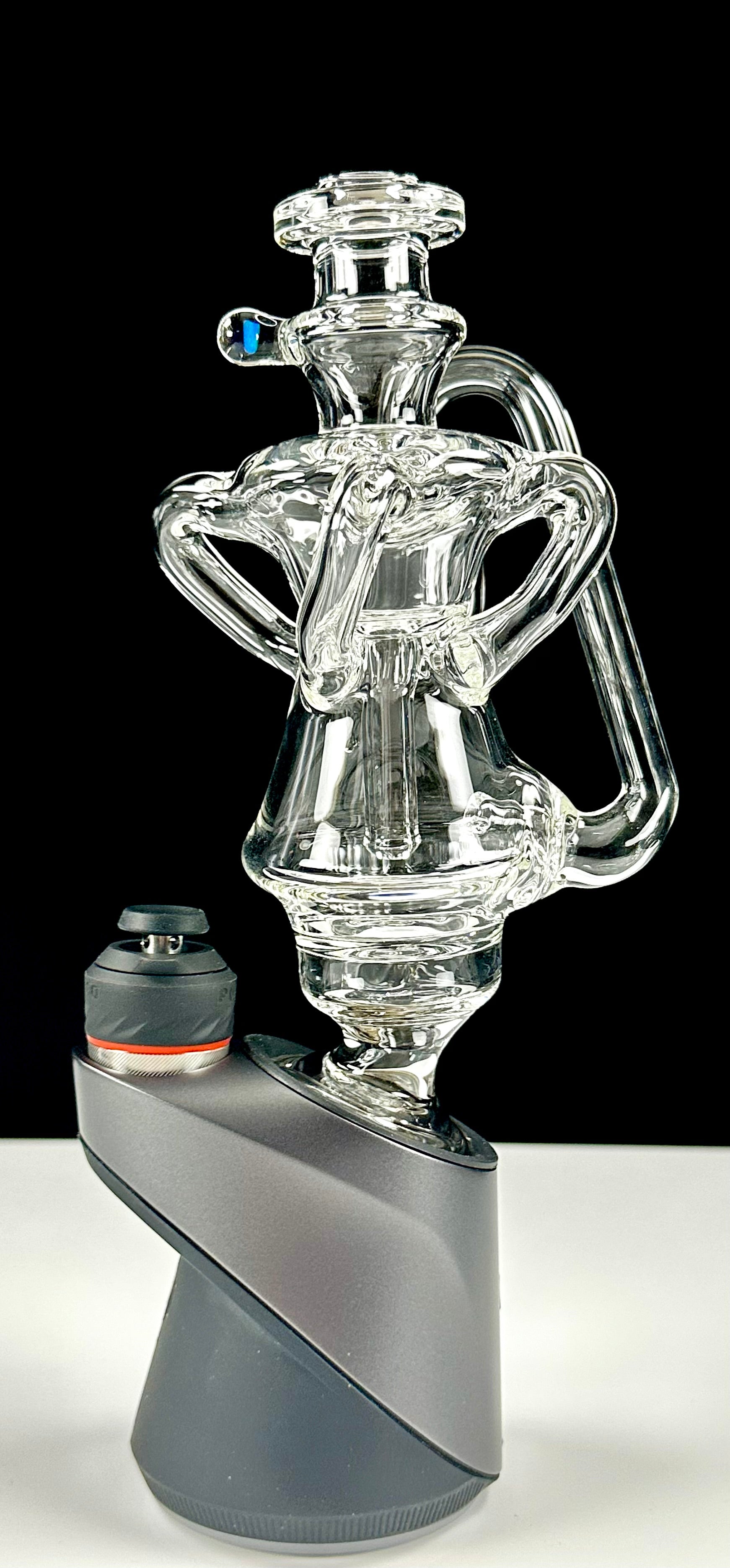 Kosher Glass Clear XL QuadCycler Puffco Peak Top