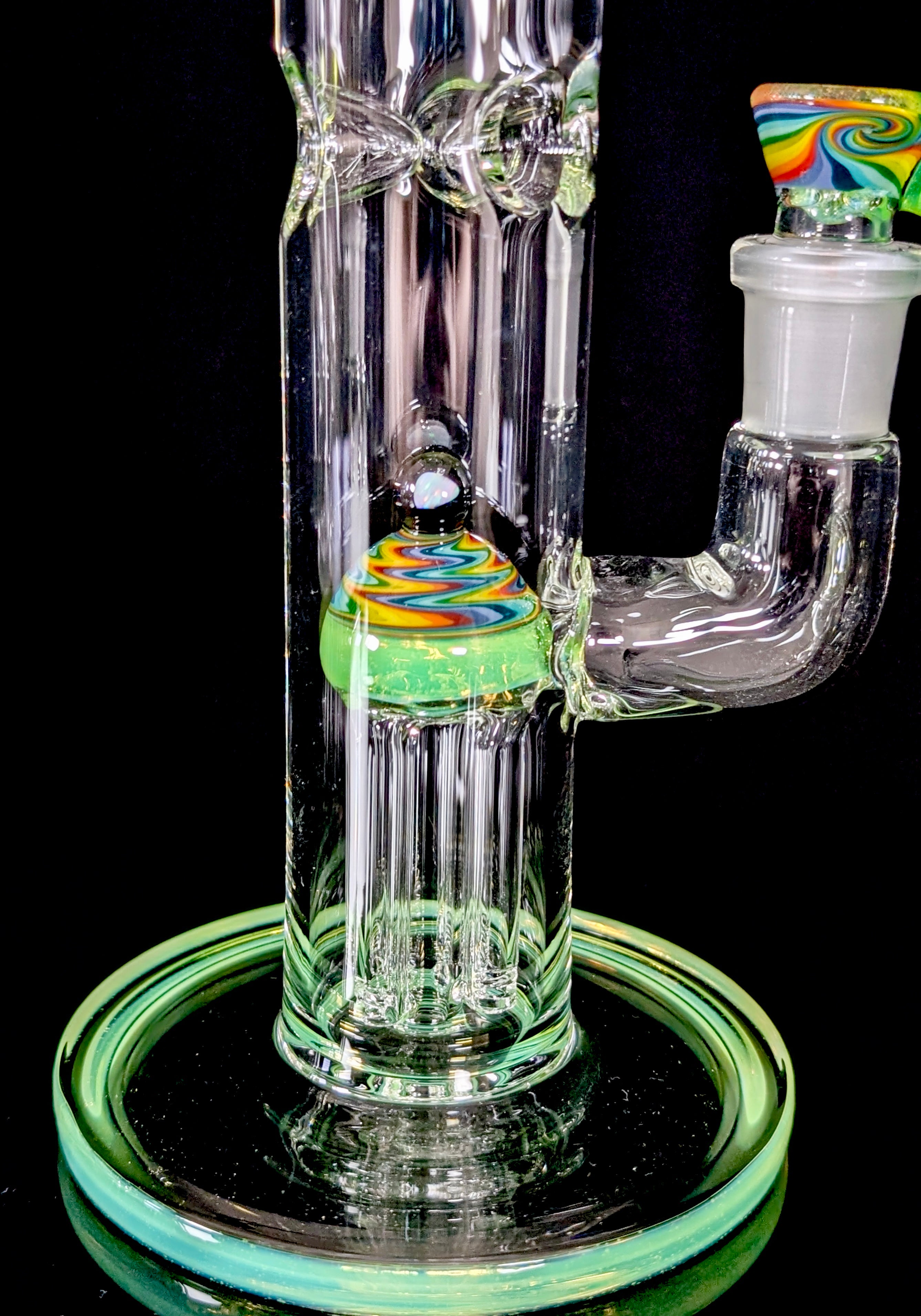 OJ Flame Rainbow Wigwag 4-Arm 44mm Tube