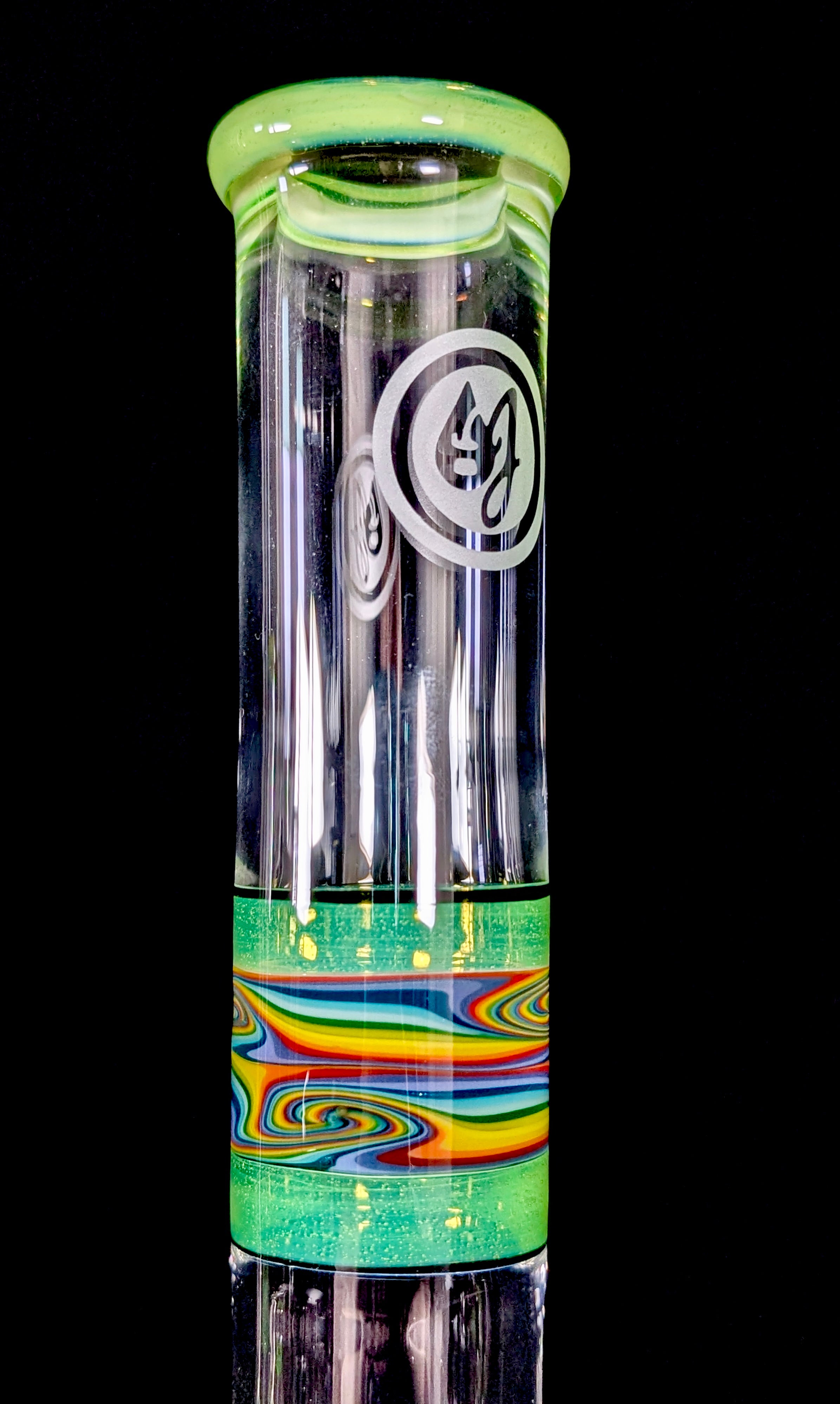 OJ Flame Rainbow Wigwag 4-Arm 44mm Tube