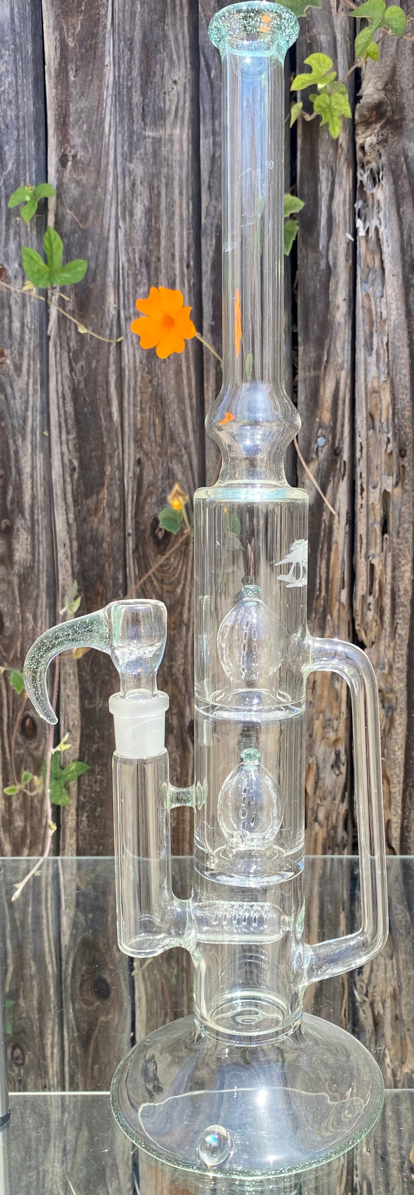 5_3lements Glass Grid to Double Imperial Recycler CFL Seriously