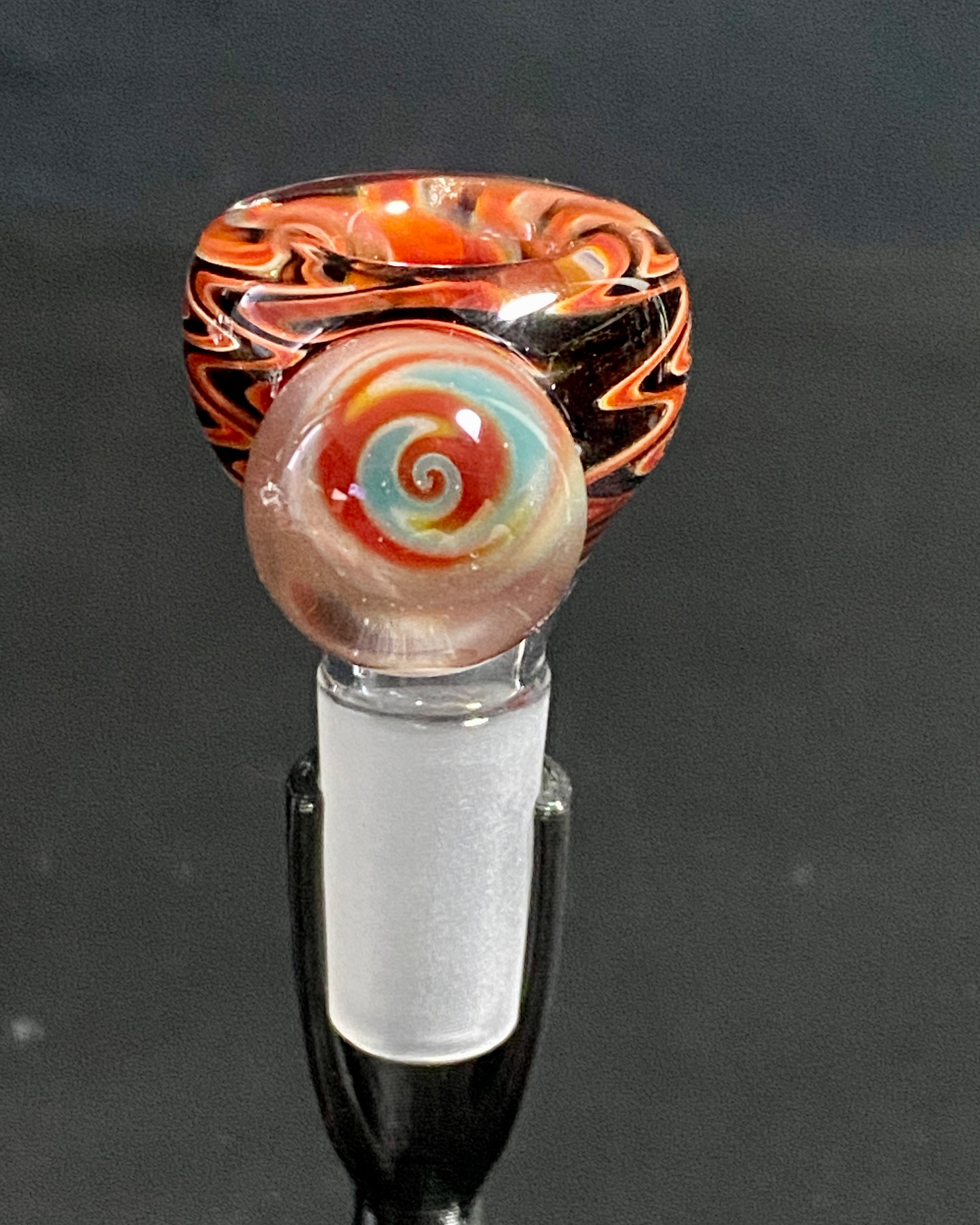 Will Star 14mm Millie Single Hole Slide #2 - TheSmokeyMcPotz Collection 
