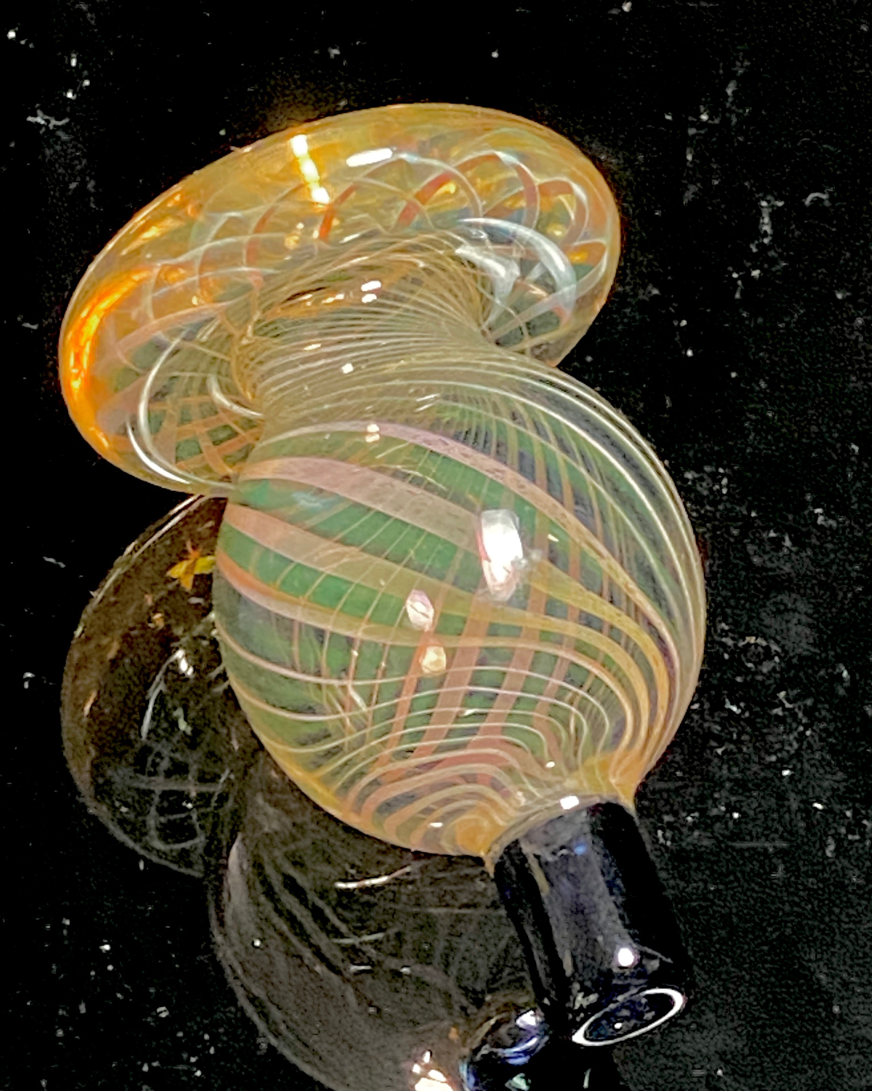 Jhanny Rise Fully Fumed Dab Cap #2 - TheSmokeyMcPotz Collection 