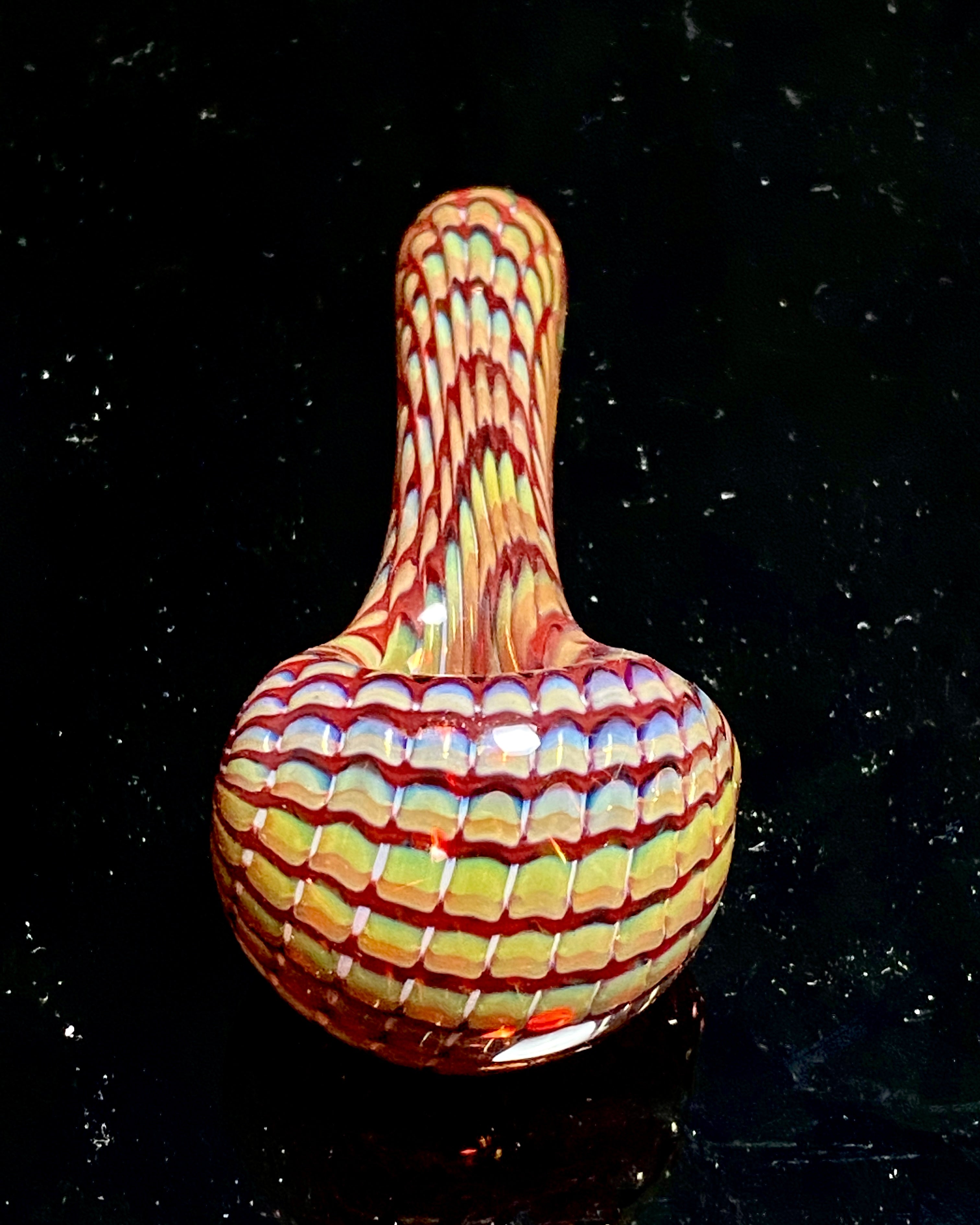 Dosh World Fumed Red Spoon - TheSmokeyMcPotz Collection 