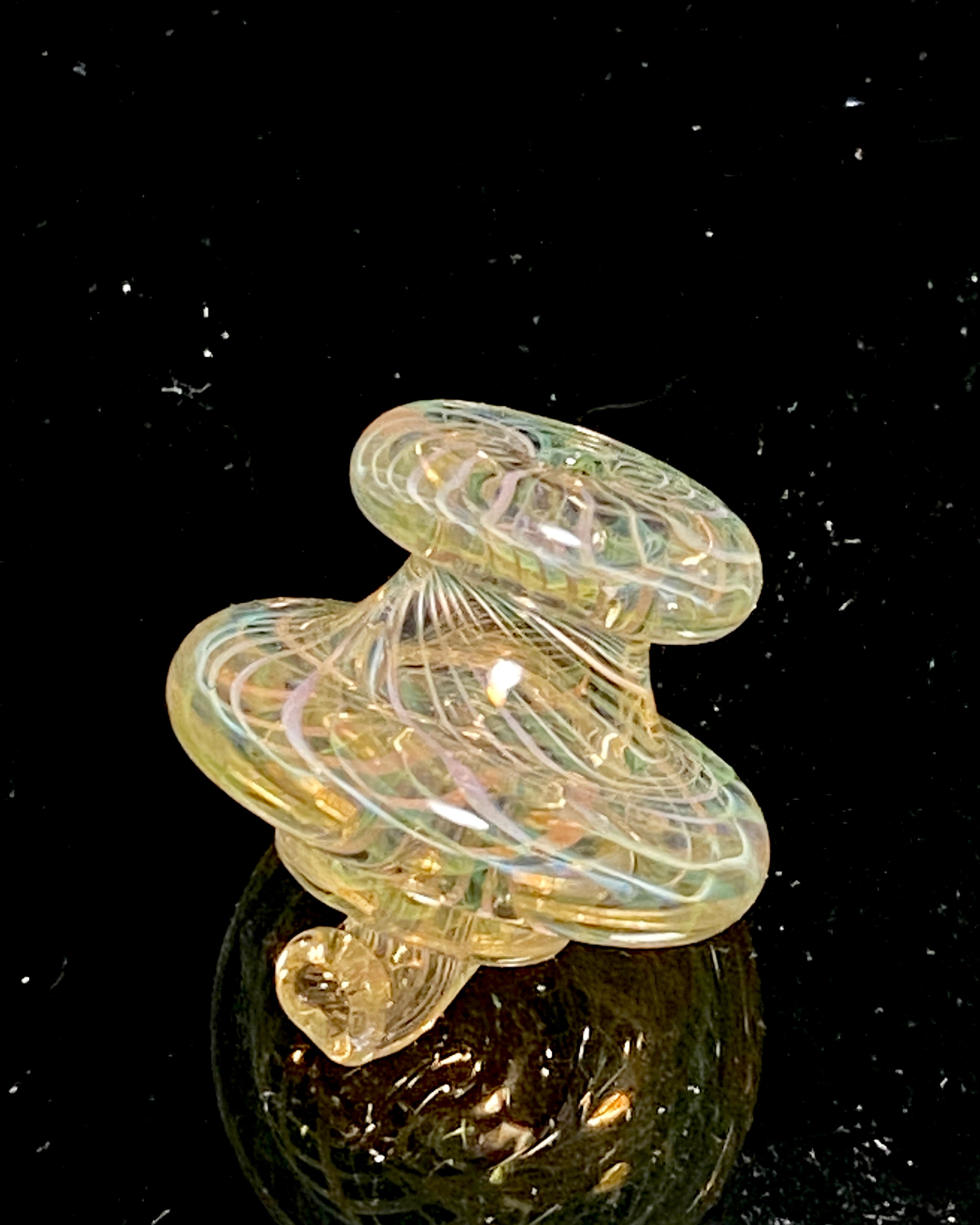 Jhanny Rise Fully Fumed Dab Cap #3 - TheSmokeyMcPotz Collection 