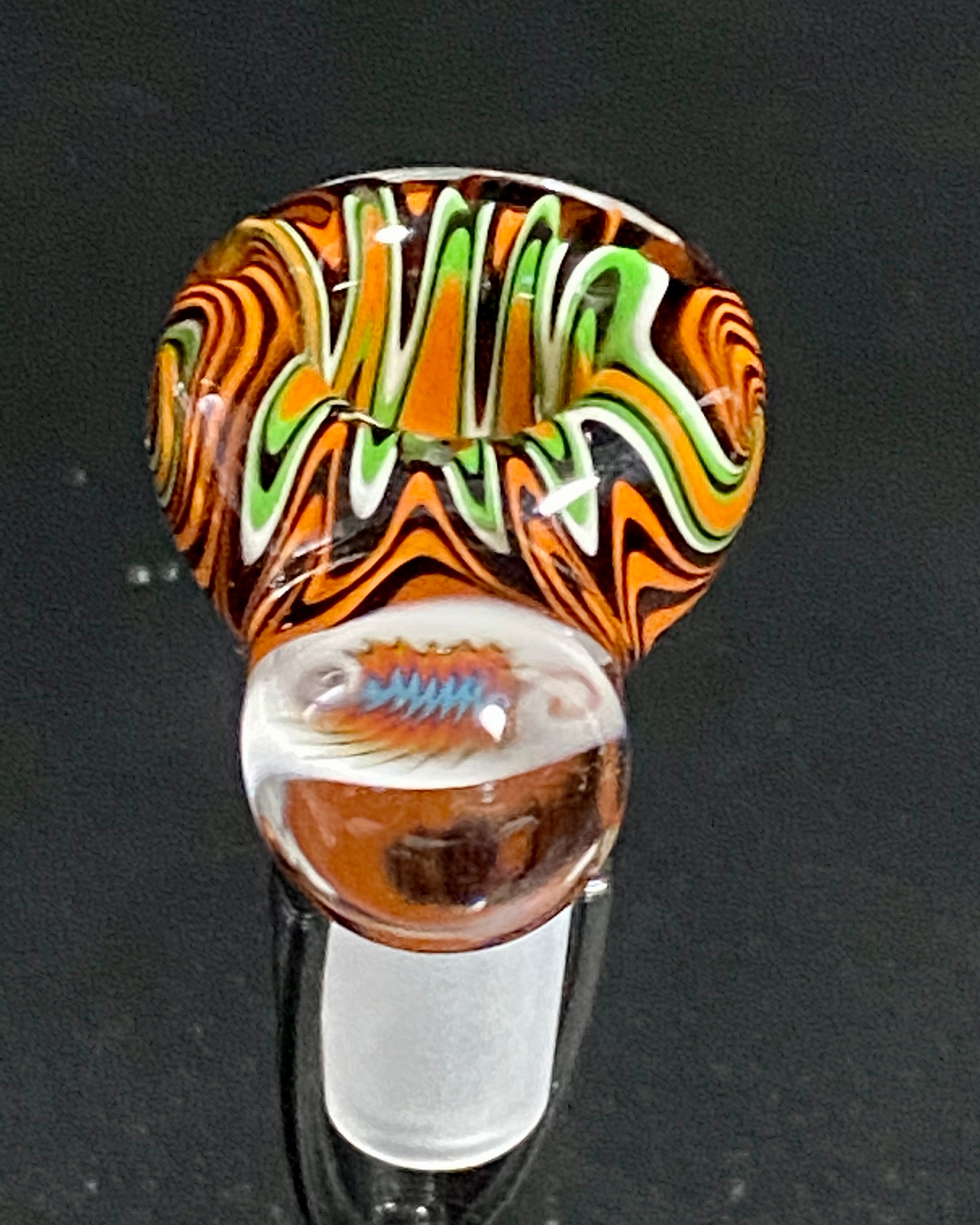 Will Star 14mm Millie Single Hole Slide #4 - TheSmokeyMcPotz Collection 
