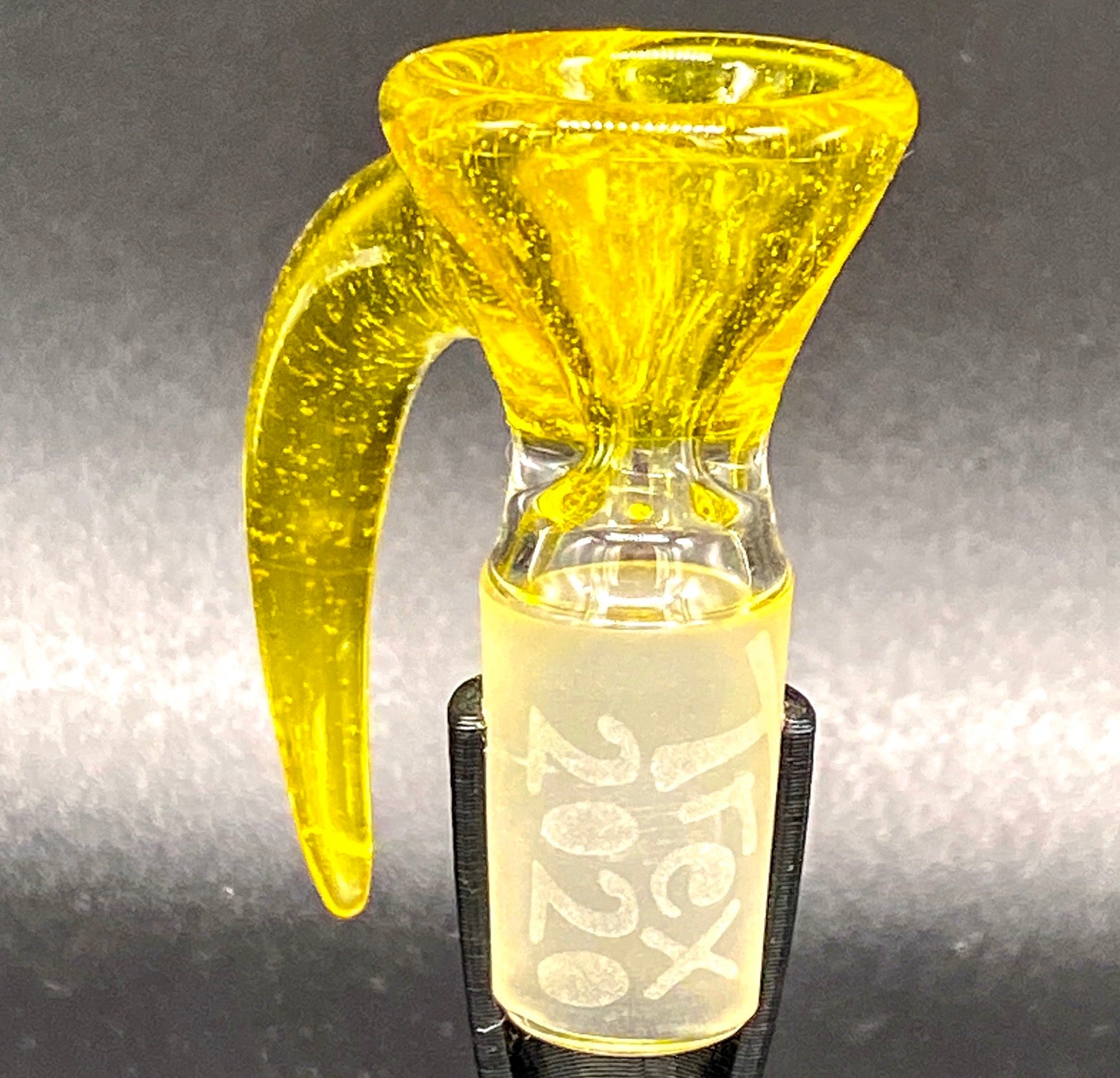 TREX GLASS 18mm CFL TERPS - SINGLE HOLE SLIDE - TheSmokeyMcPotz Collection 