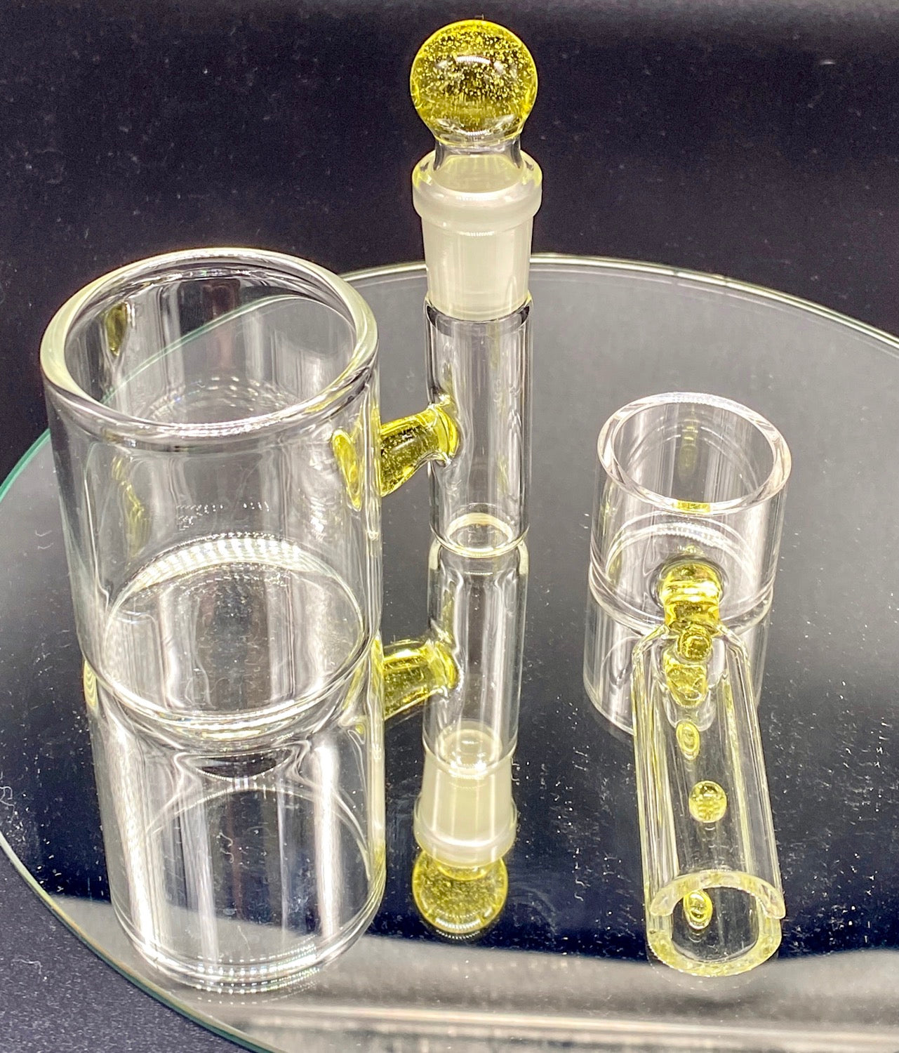 Solid State Concepts CFL Serum (Yellow to Pink) Dab Set - TheSmokeyMcPotz Collection 