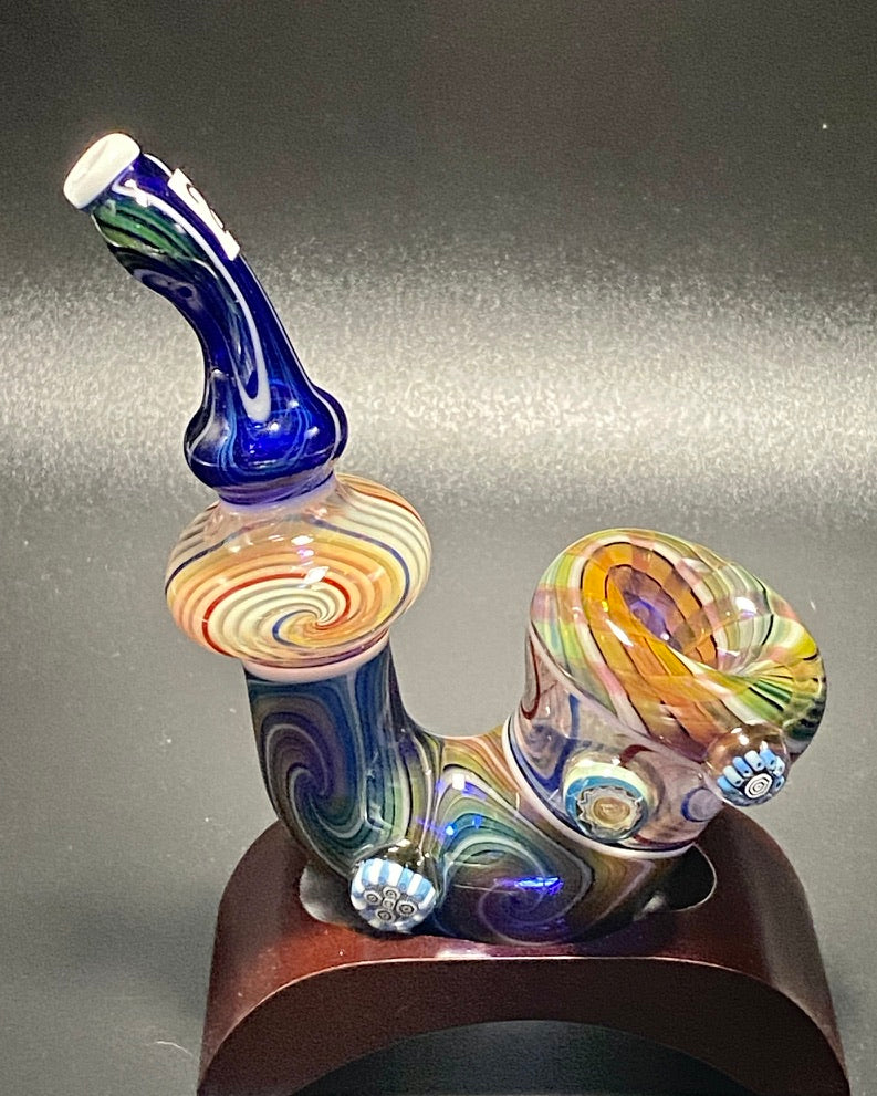 Lammi Glass Fully Fumed Sherlock #2 - TheSmokeyMcPotz Collection 