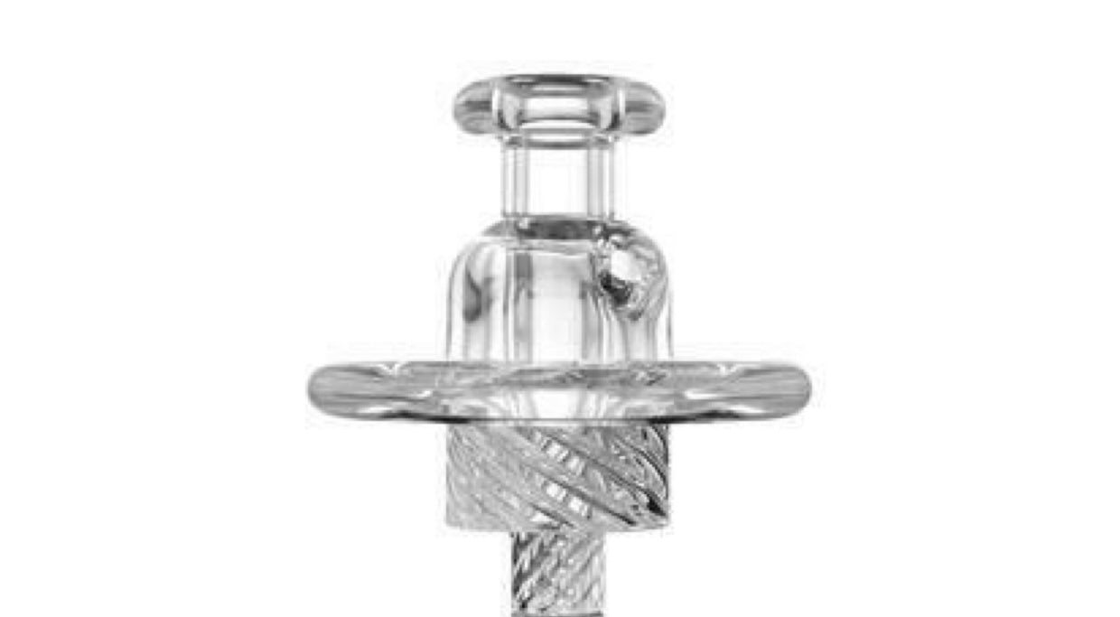 Gordo Scientific CROSSCURRENTS Carb Cap Clear - TheSmokeyMcPotz Collection 
