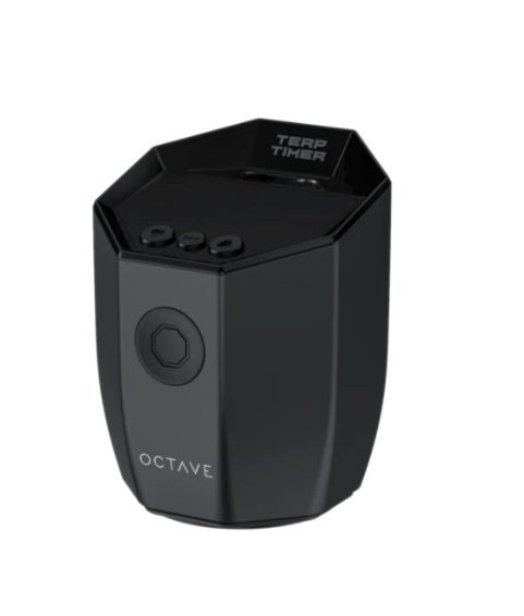 Terp Timer By OCTAVE (Glossy Black) - TheSmokeyMcPotz Collection 