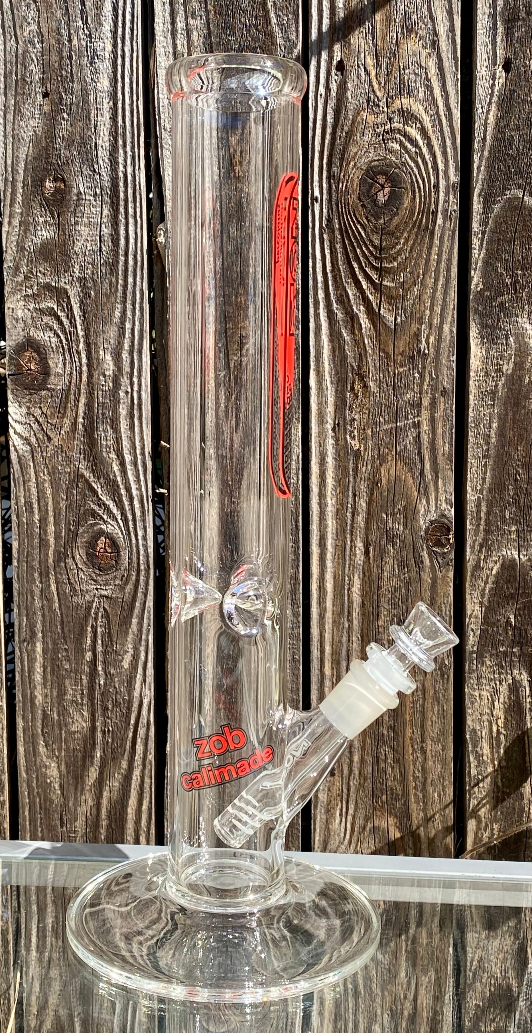 Zob 14 inch 9mm Straight Tube Red & Black Label