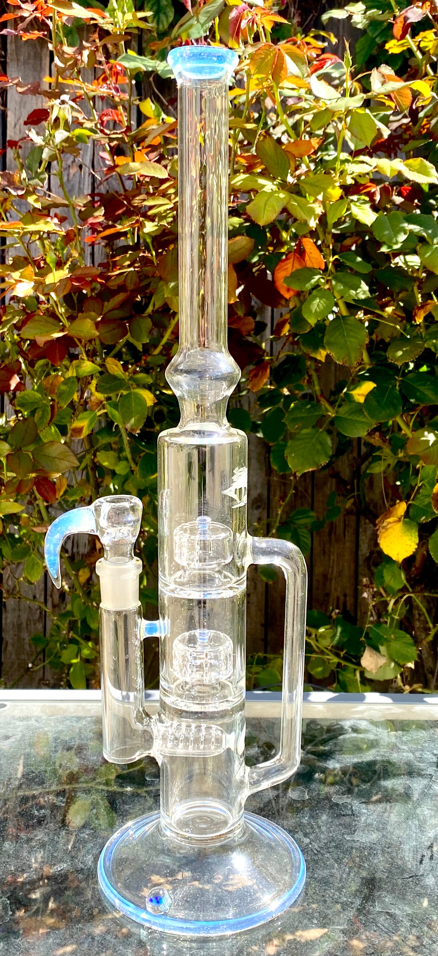 5_3lements Glass Grid to Double Recycler Secret White