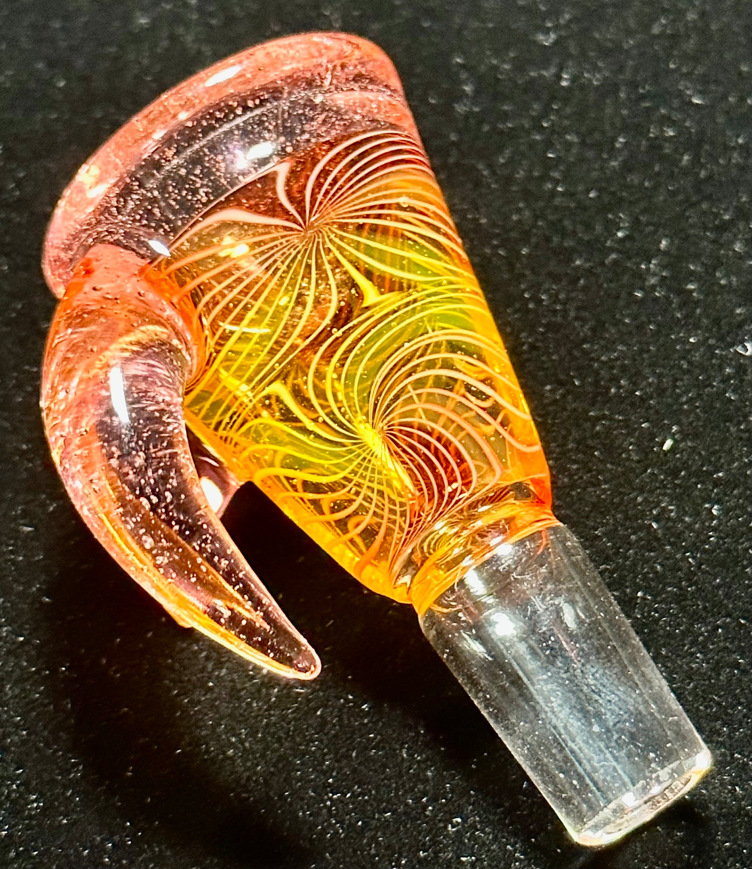 Crux Glass Single Hole 14mm CFL Serendipity, Yellow, Orange