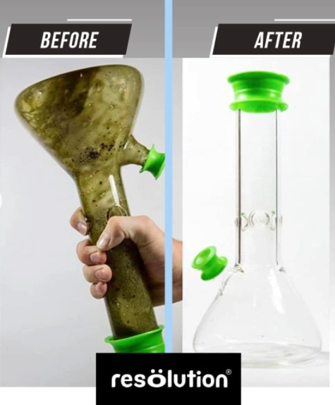 Res Gel - Glass Bong Cleaner & Pipe Cleaning Solution - TheSmokeyMcPotz Collection 