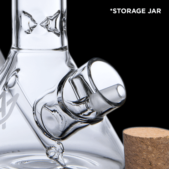 MJ Arsenal Cache - Mini Water Pipe Jar - TheSmokeyMcPotz Collection 